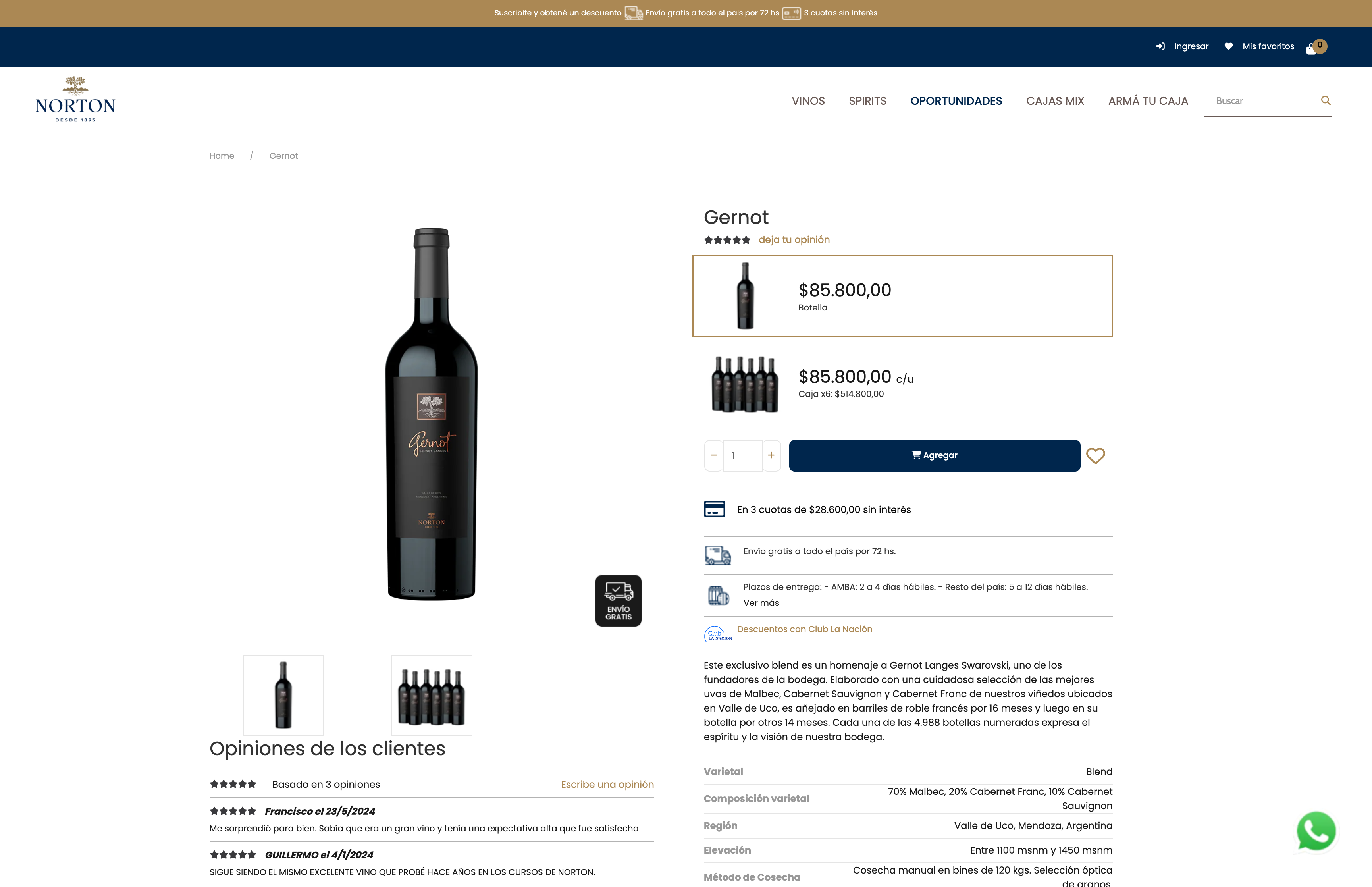 Bodega Norton screenshot 5