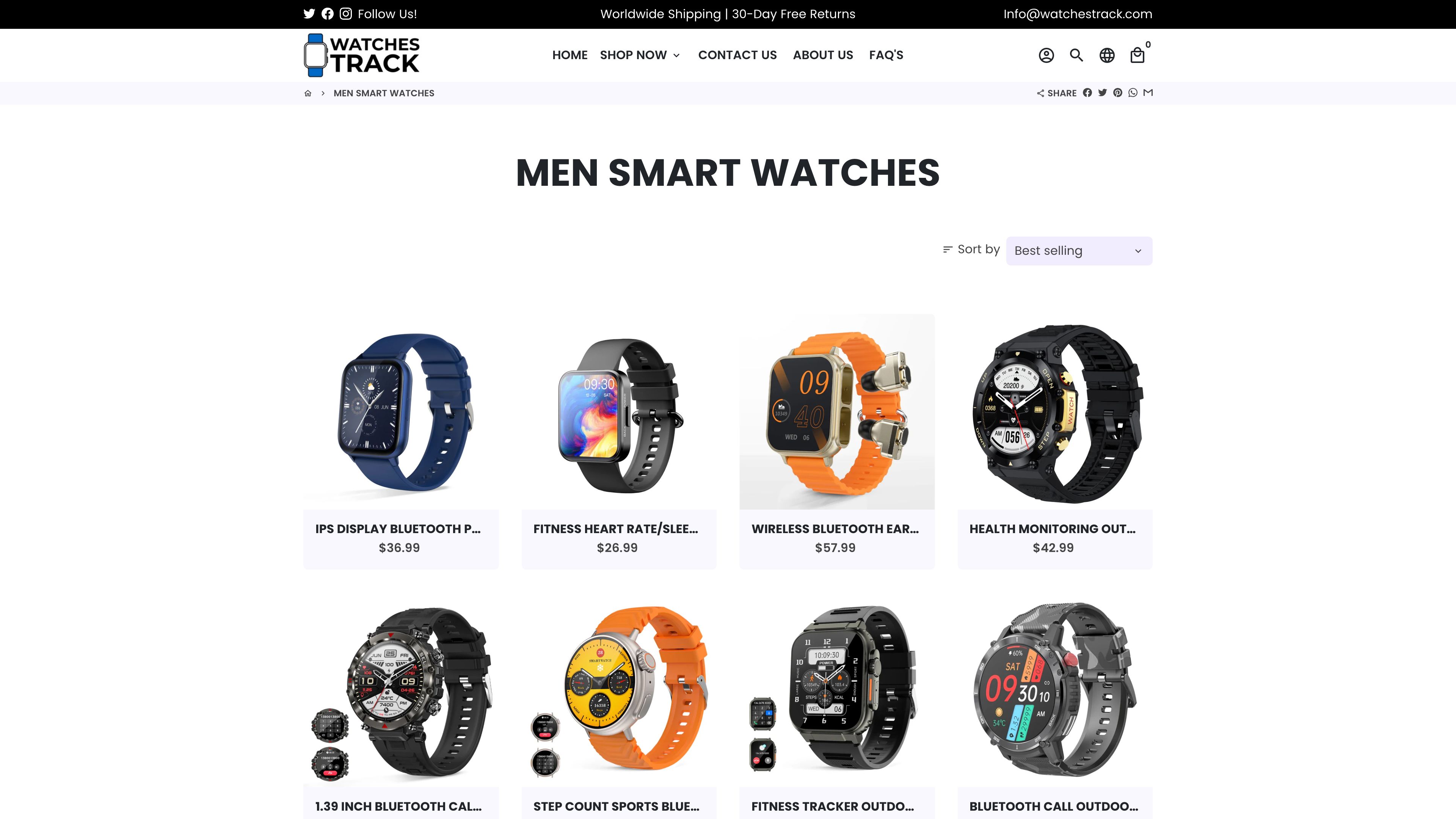 Watches Track screenshot 3