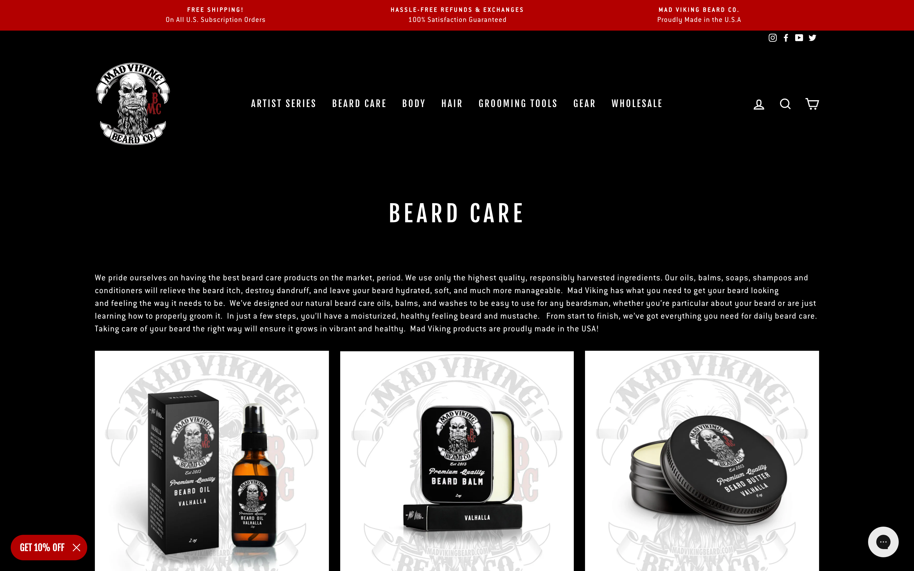 Mad Viking Beard: 48% of monthly revenue attributed to email and SMS screenshot 2