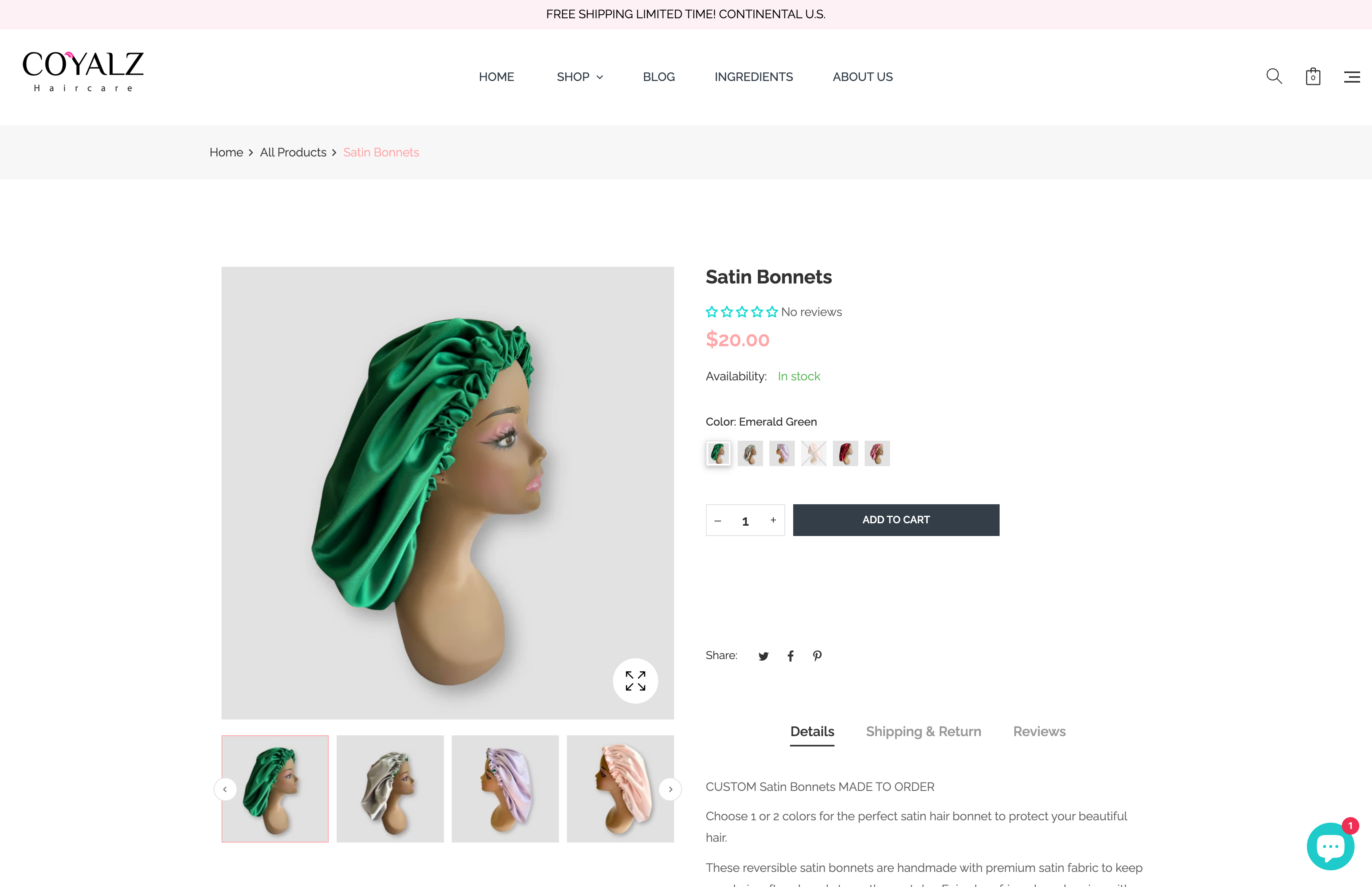 Coyalz Haircare screenshot 5