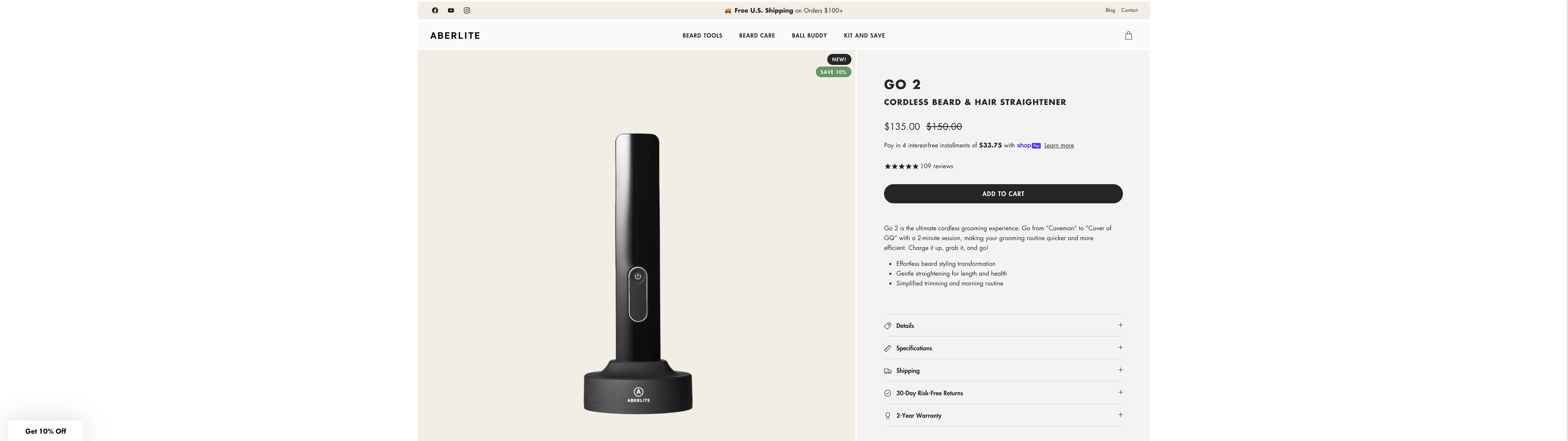 Low-Code Theme Redesign for Beardcare Brand screenshot 4