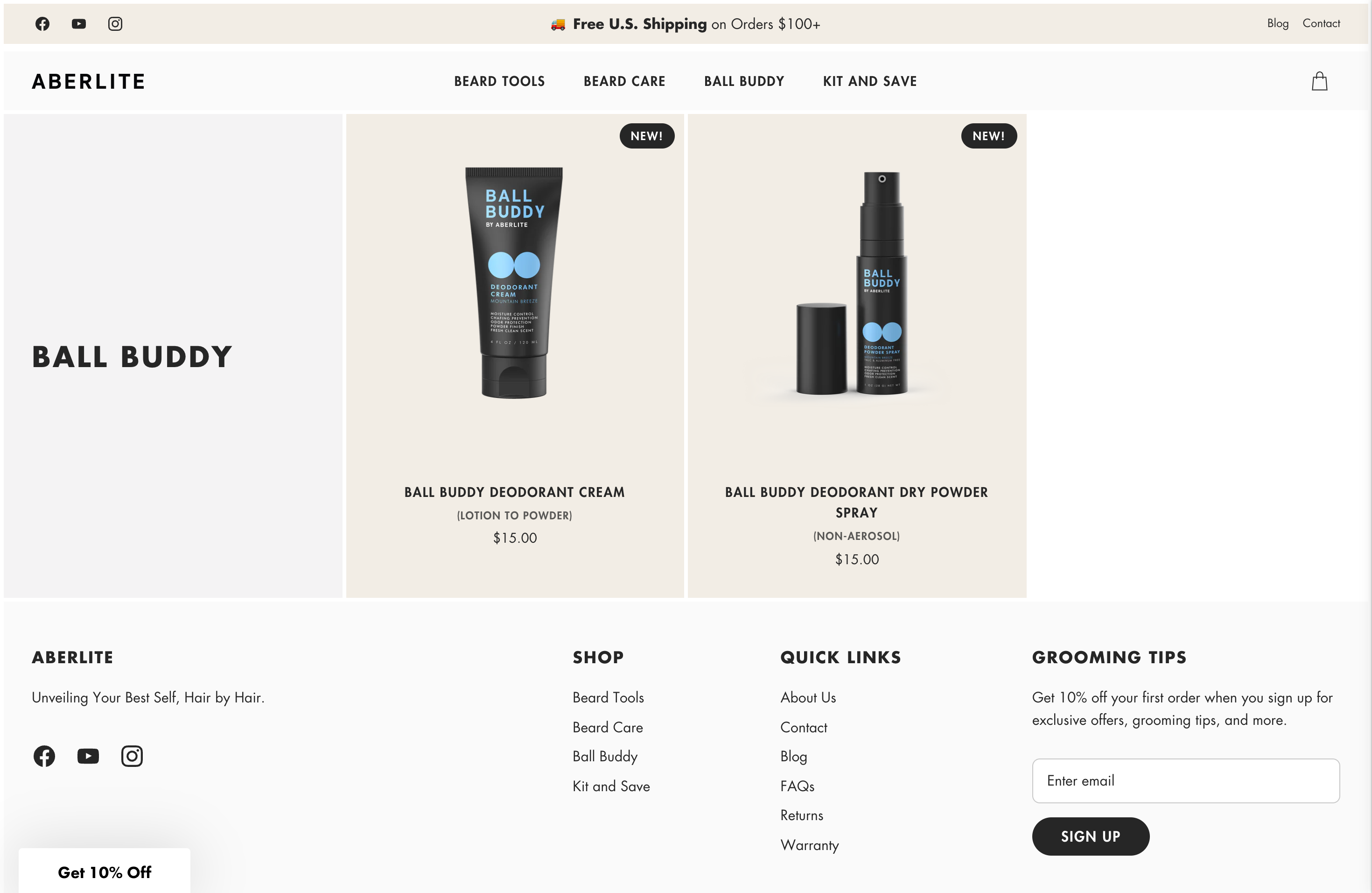 Low-Code Theme Redesign for Beardcare Brand screenshot 3
