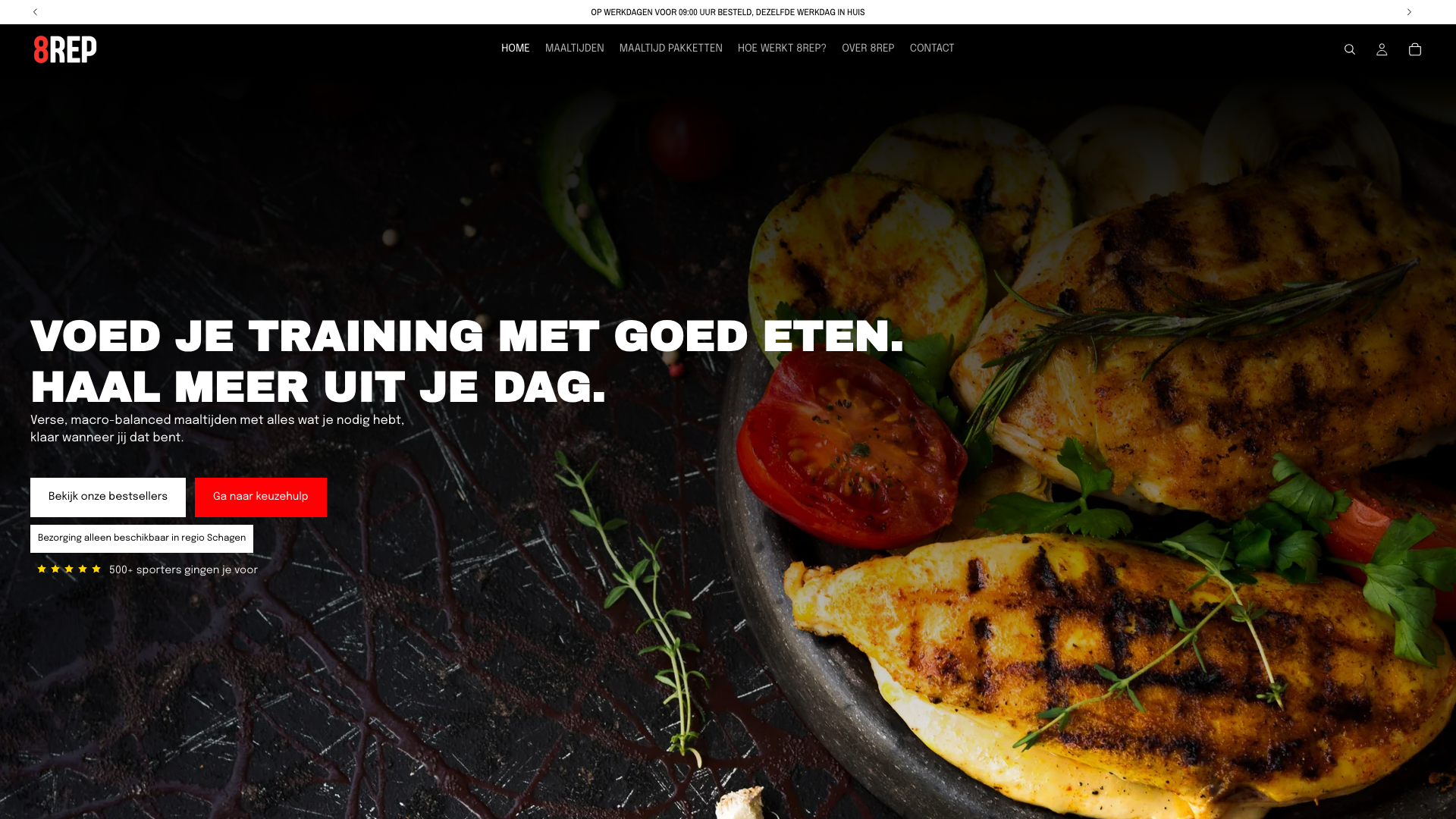 8REP | Mealprep Shopify store