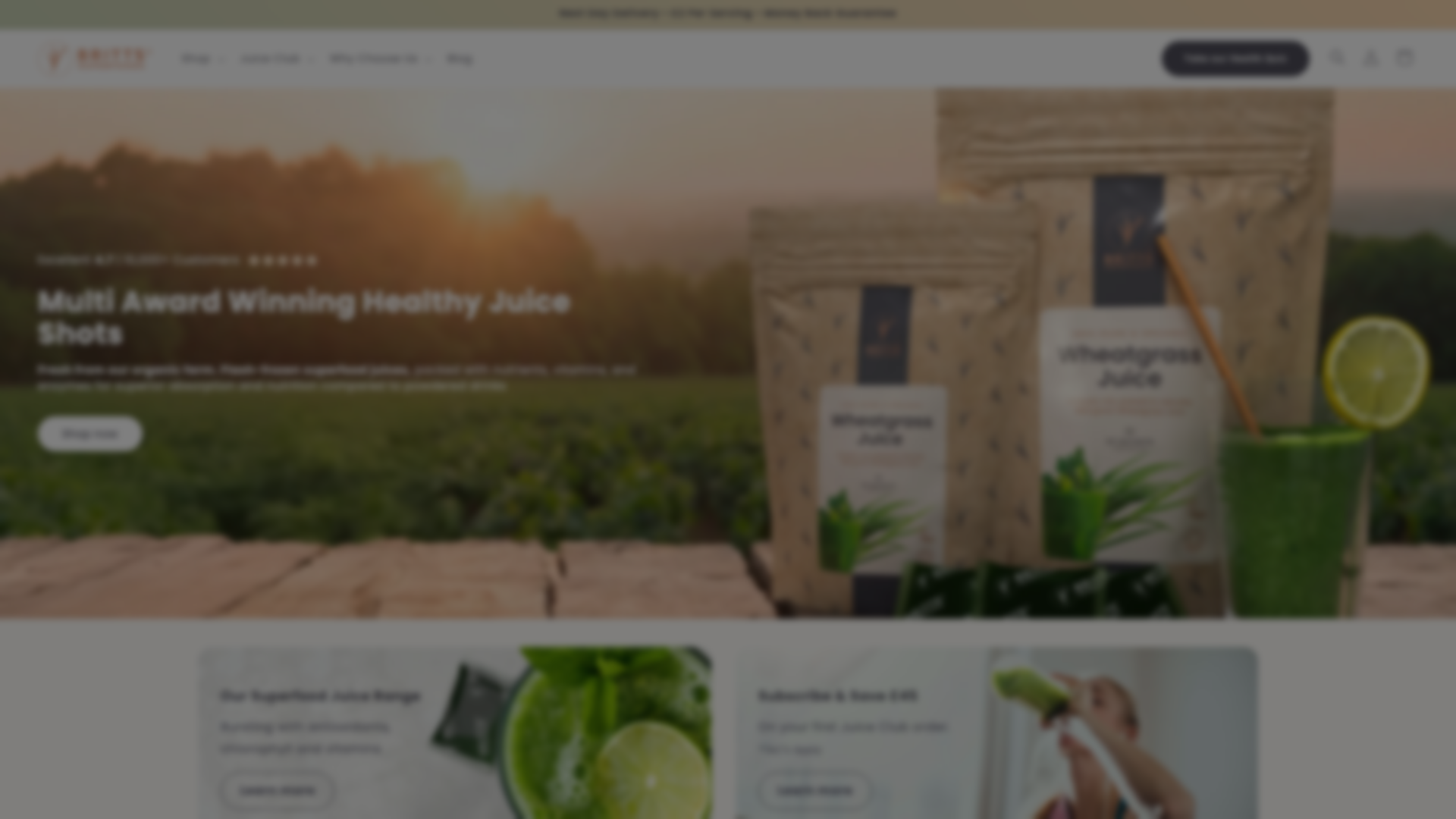 Britt's SuperFoods (UK, Danish, German Stores)