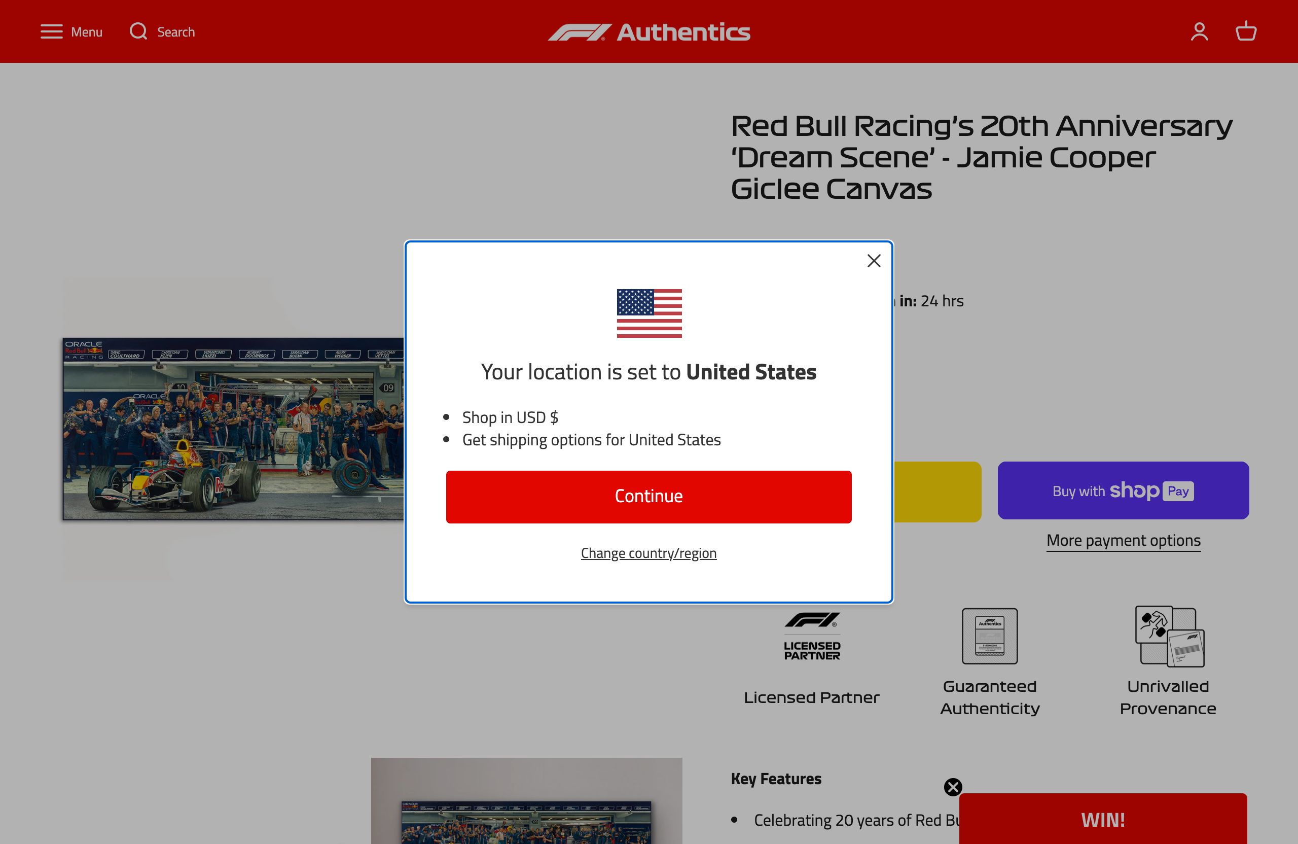 Formula 1 Authentics screenshot 3