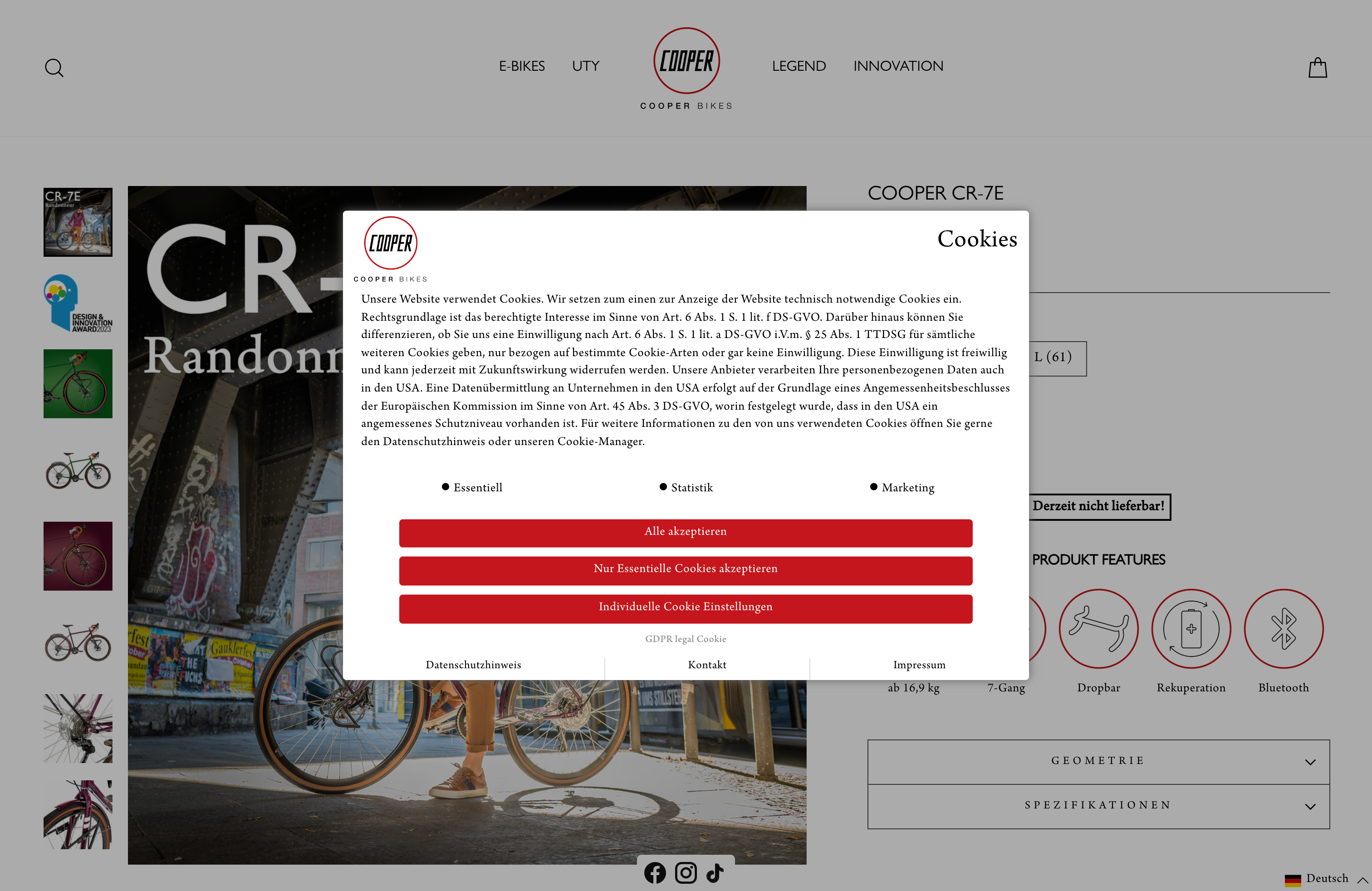 Cooper Bikes screenshot 5