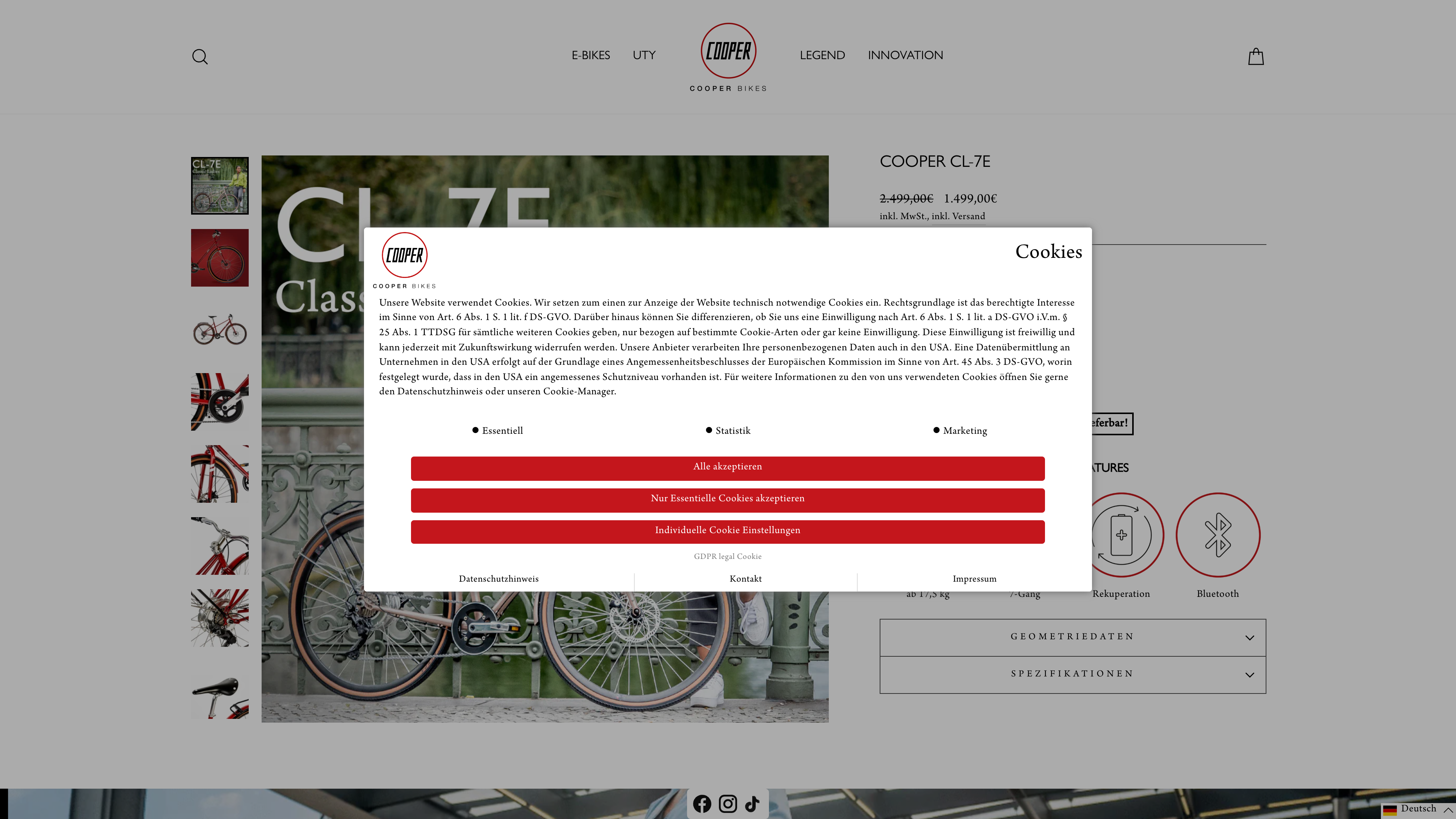 Cooper Bikes screenshot 3