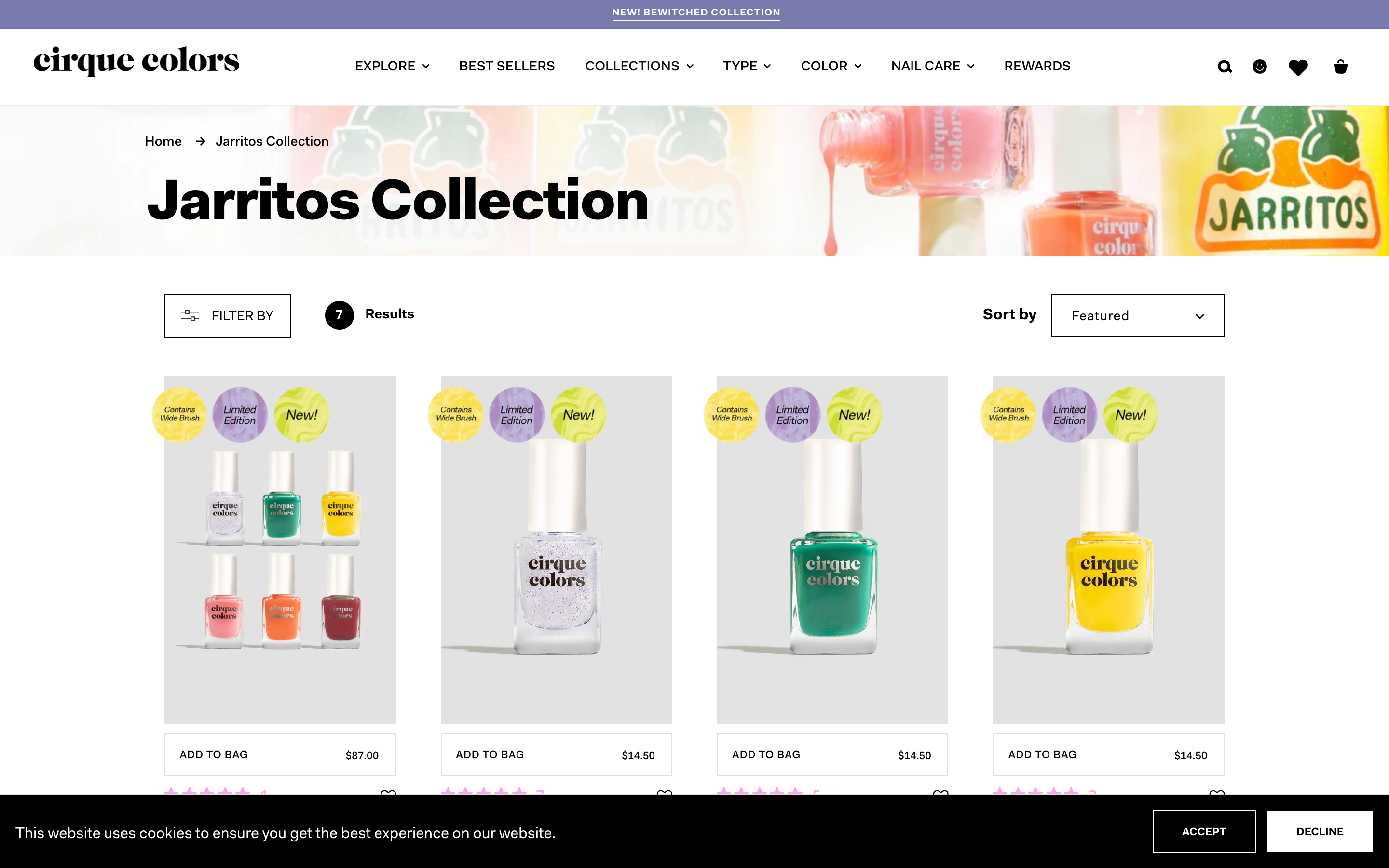 Cirque Colors screenshot