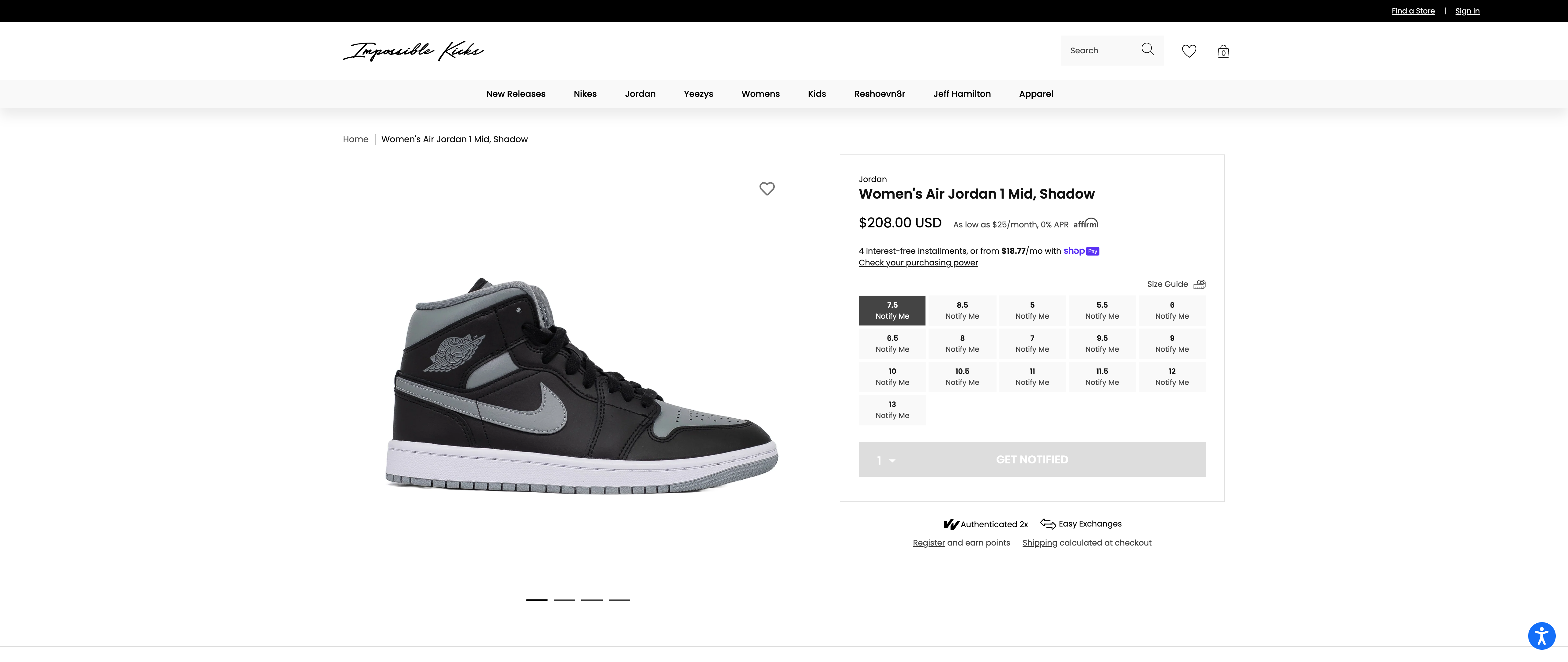Shopify Streamlined Shopping for Shoes & Apparel screenshot 6