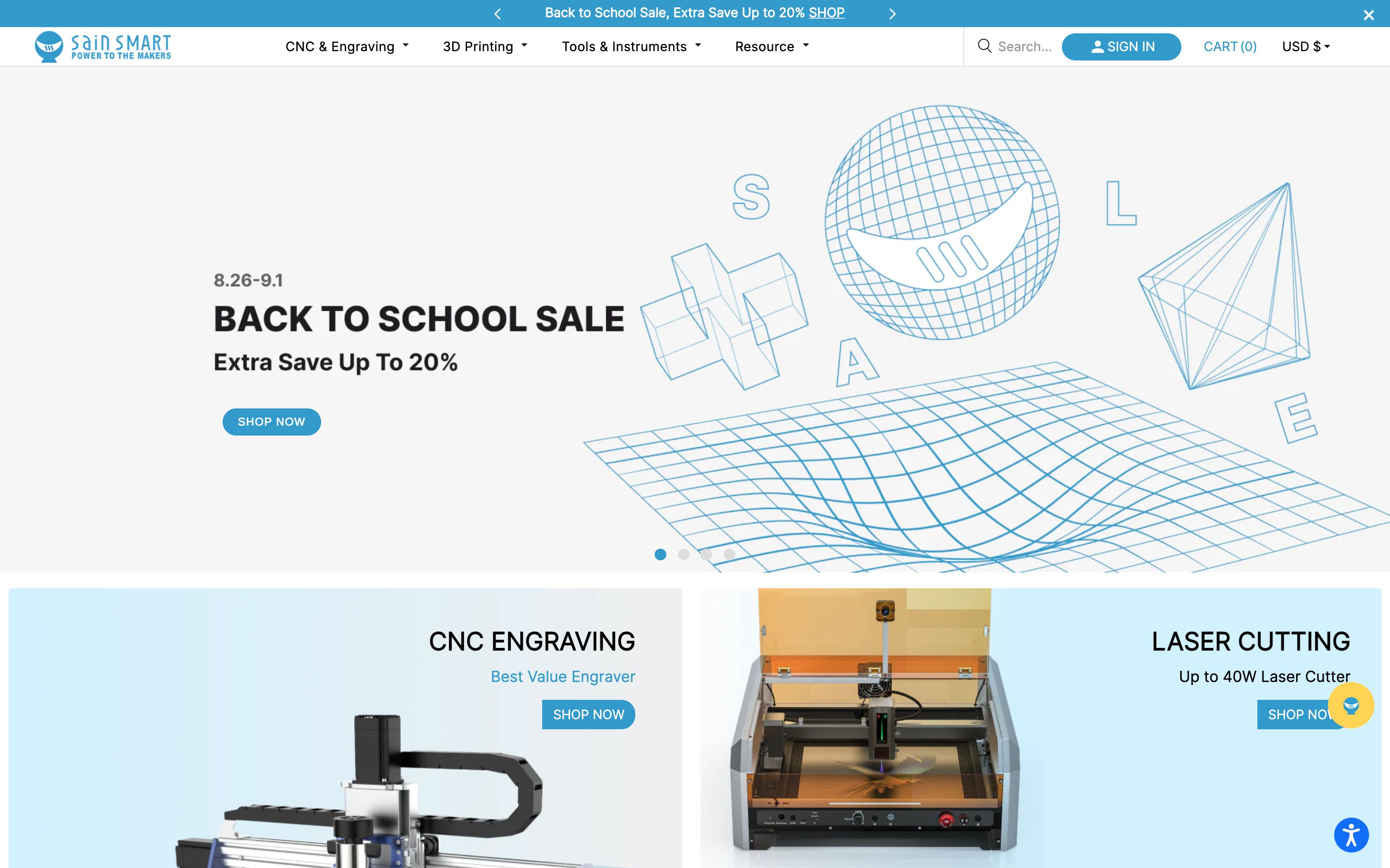 SainSmart screenshot