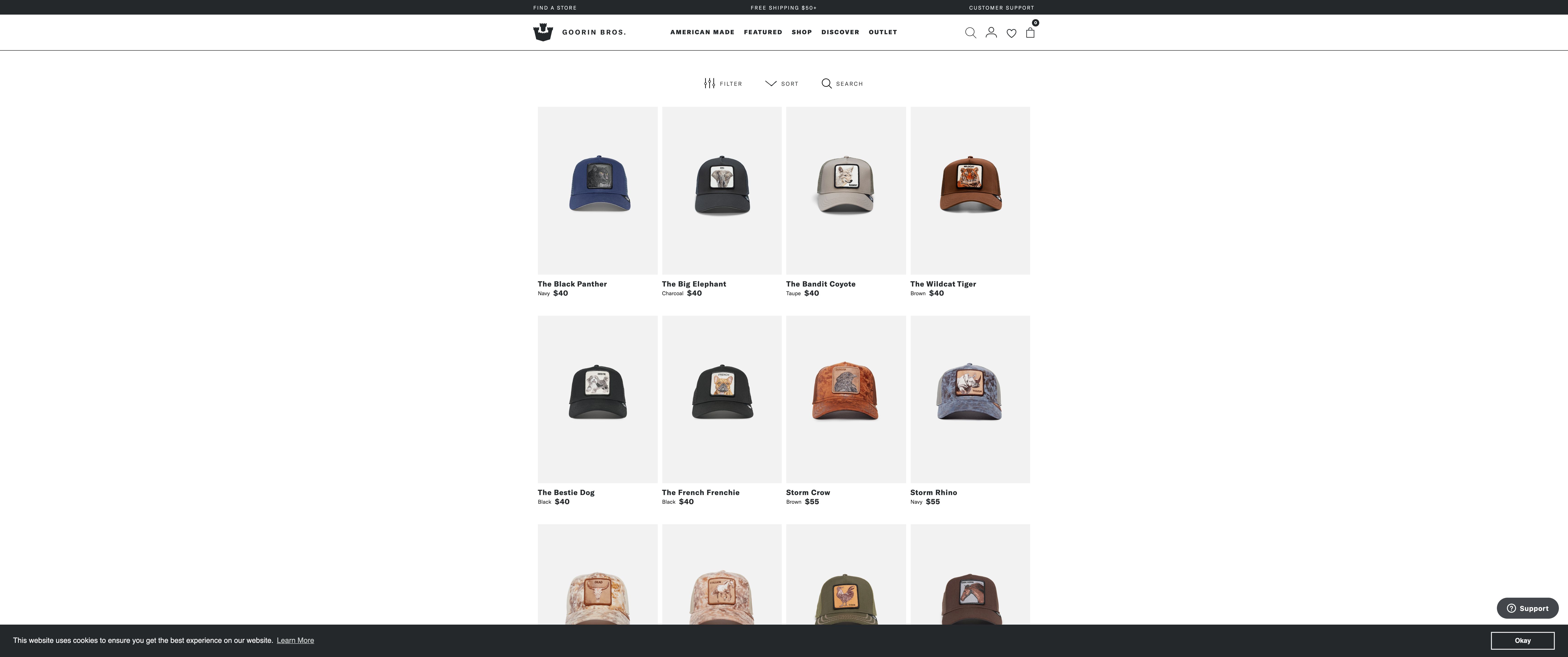 Goorin Bros screenshot 4