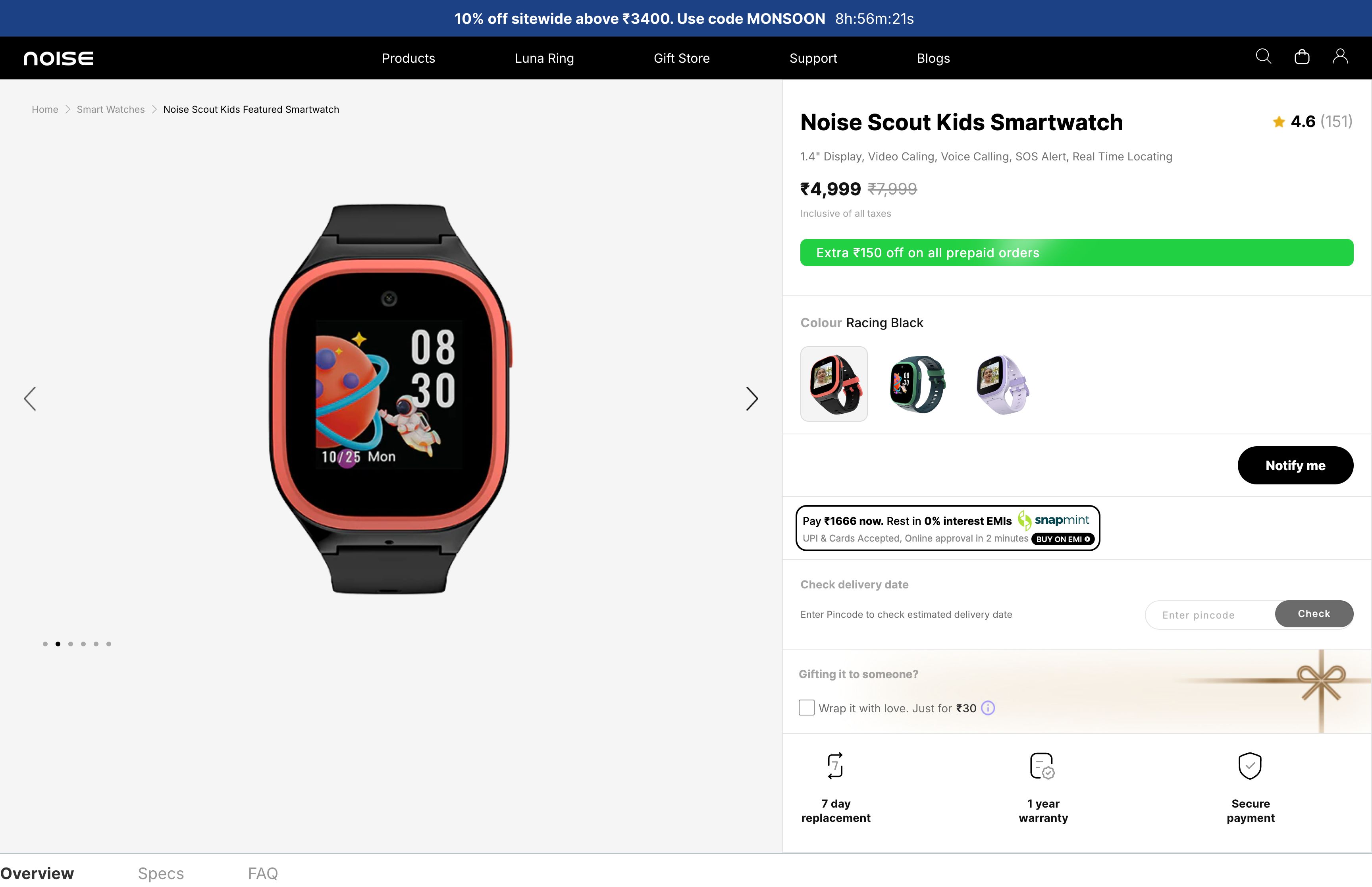 Transforming Go Noise: Revolutionizing E-commerce with Shopify & React screenshot 4