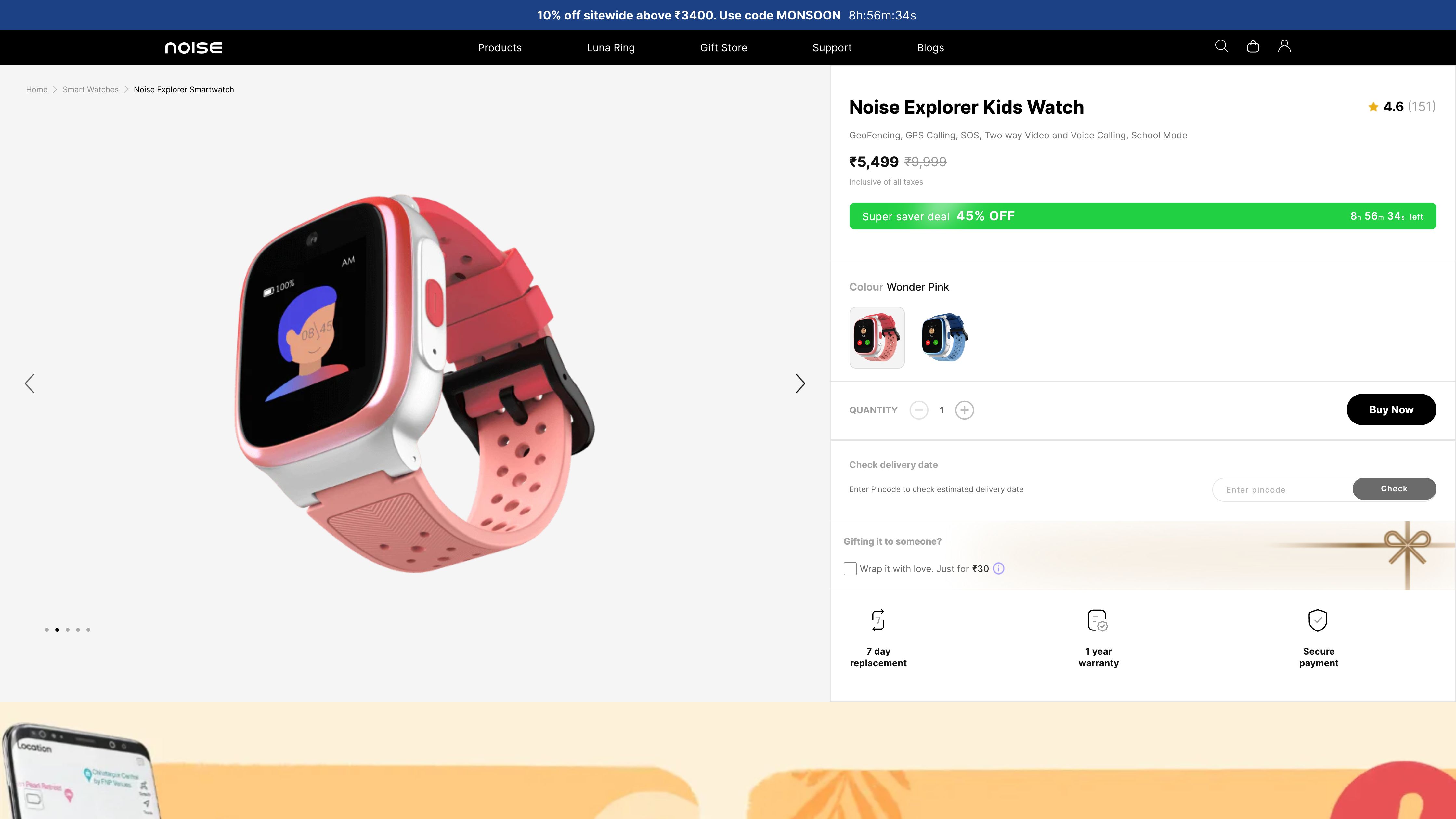 Transforming Go Noise: Revolutionizing E-commerce with Shopify & React screenshot 2