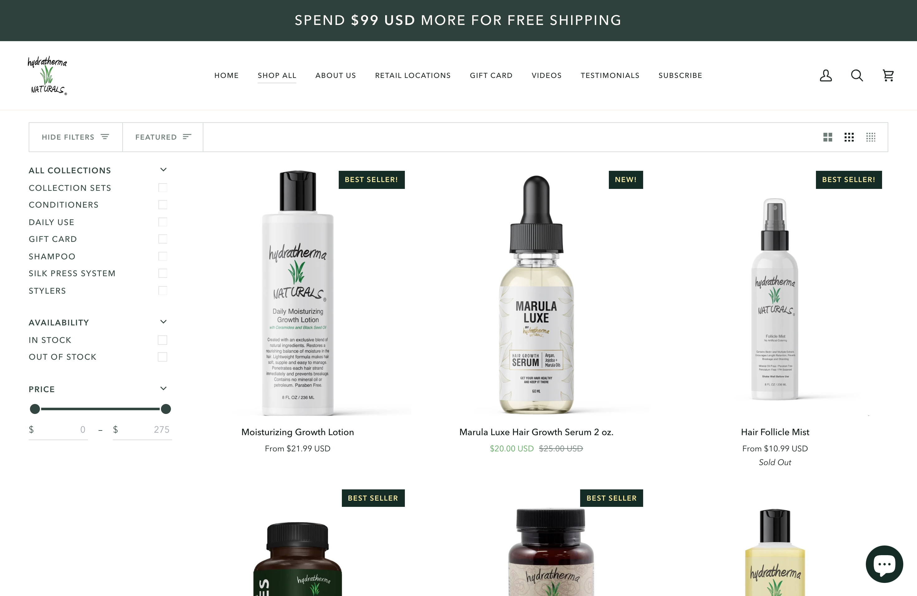 Natural Hair Product screenshot