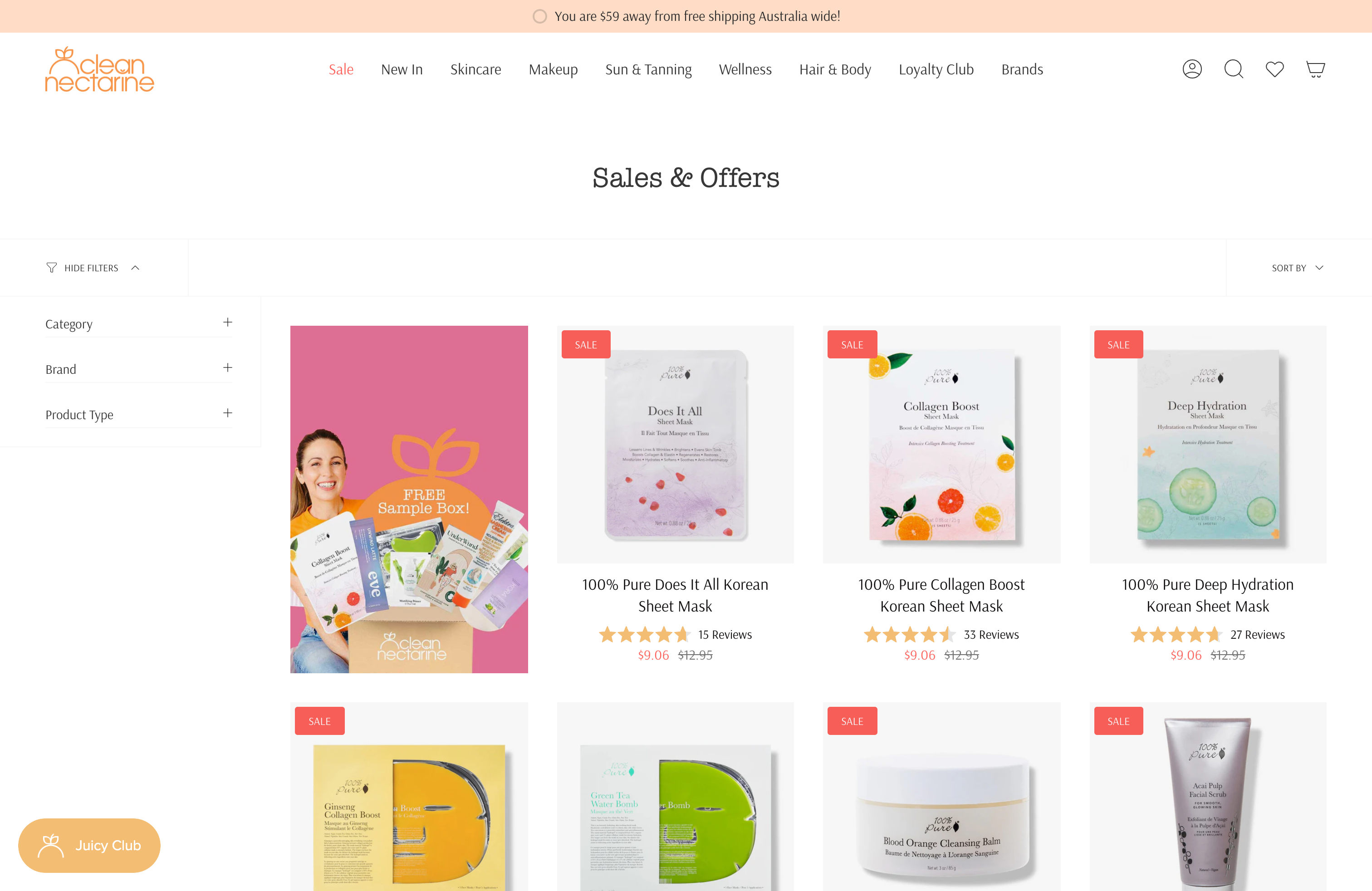 Clean Nectarine screenshot