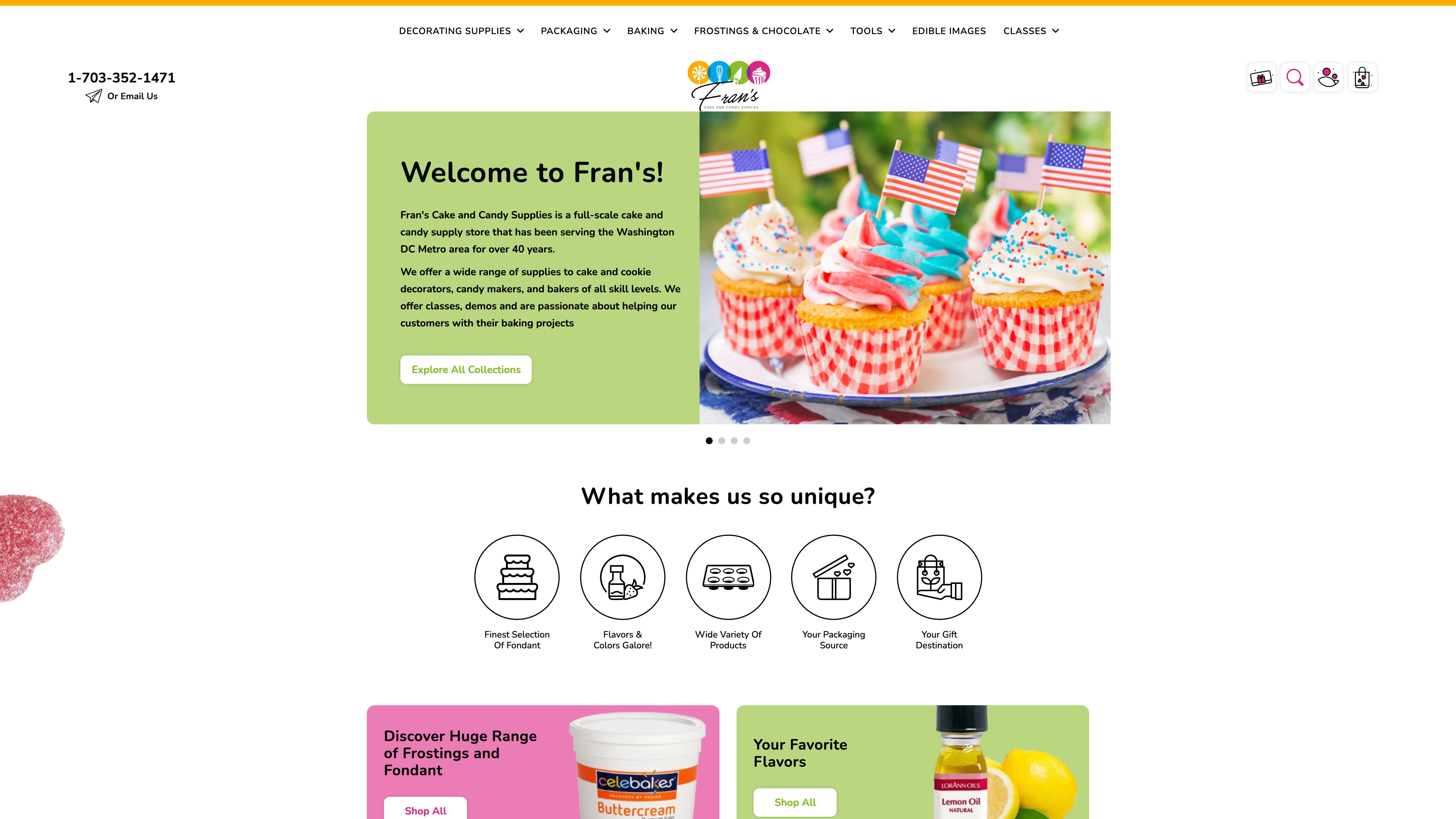 Frans Cake and Candy: Enhanced Shopping Experience screenshot 6