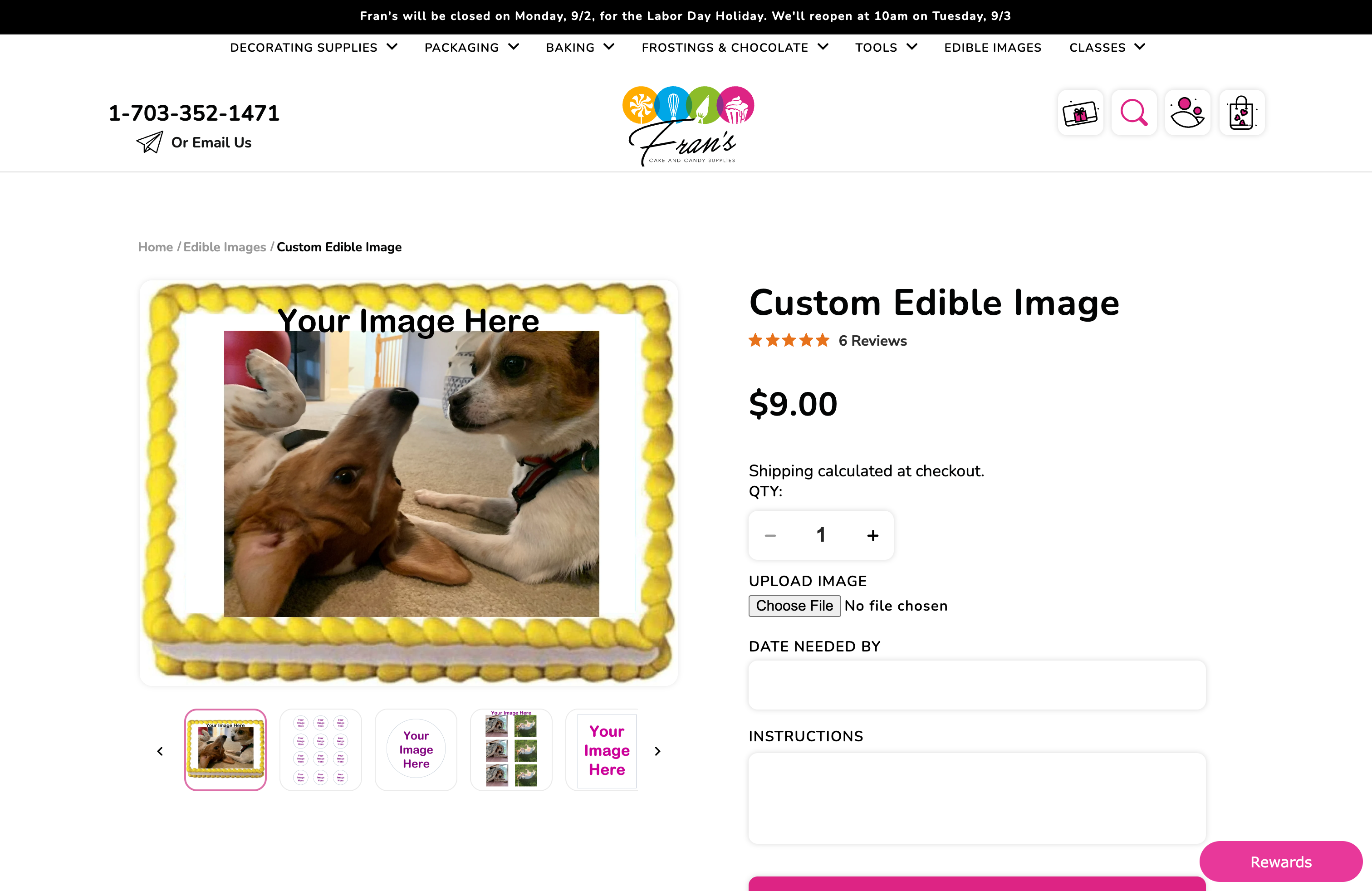 Frans Cake and Candy: Enhanced Shopping Experience screenshot 3