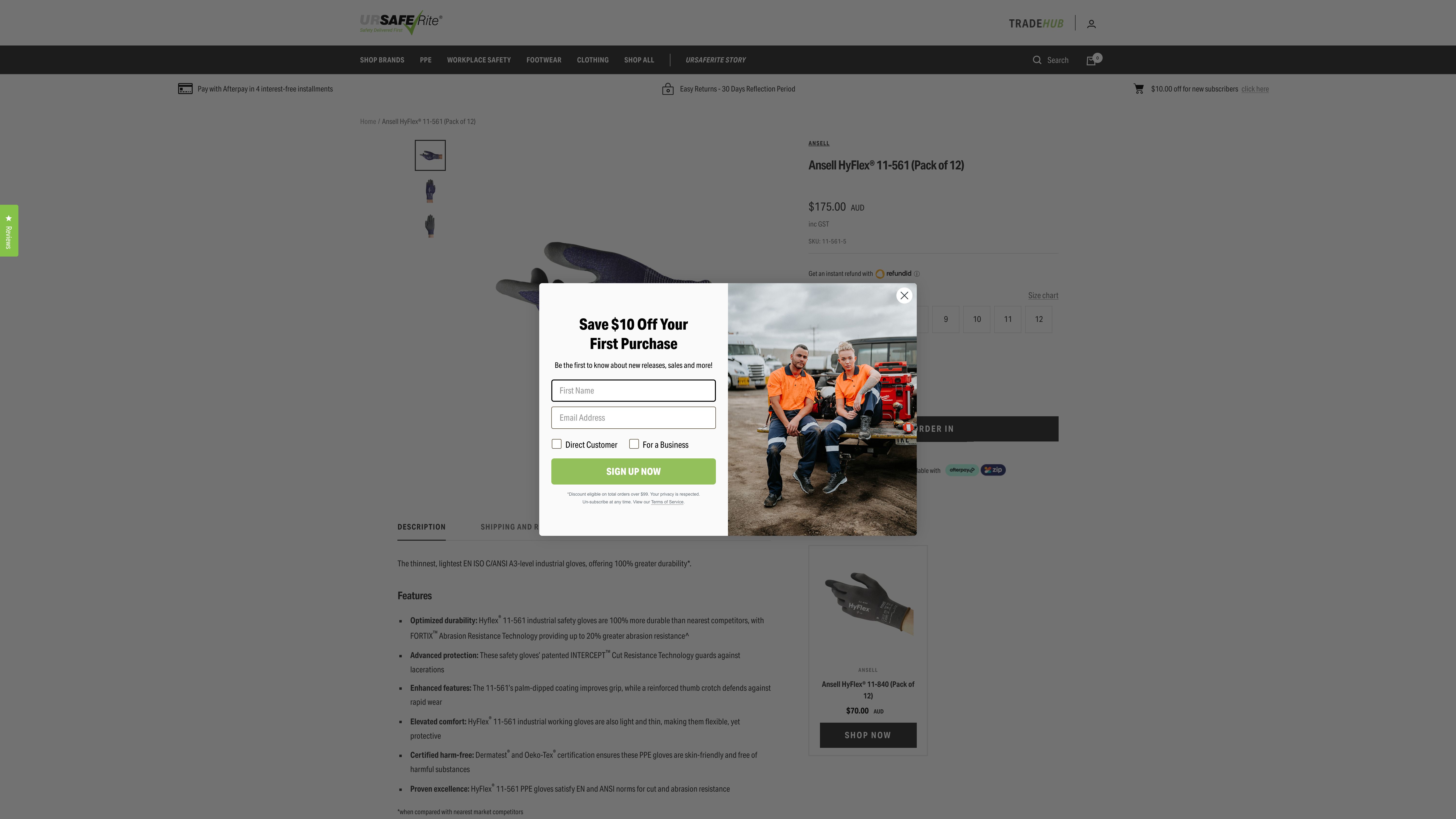 Hybrid D2C/B2B Online Store Development for URSafeRite