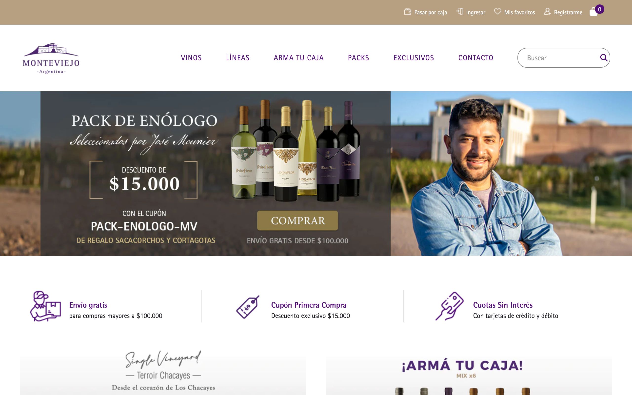 Bodega Monte Viejo screenshot 4