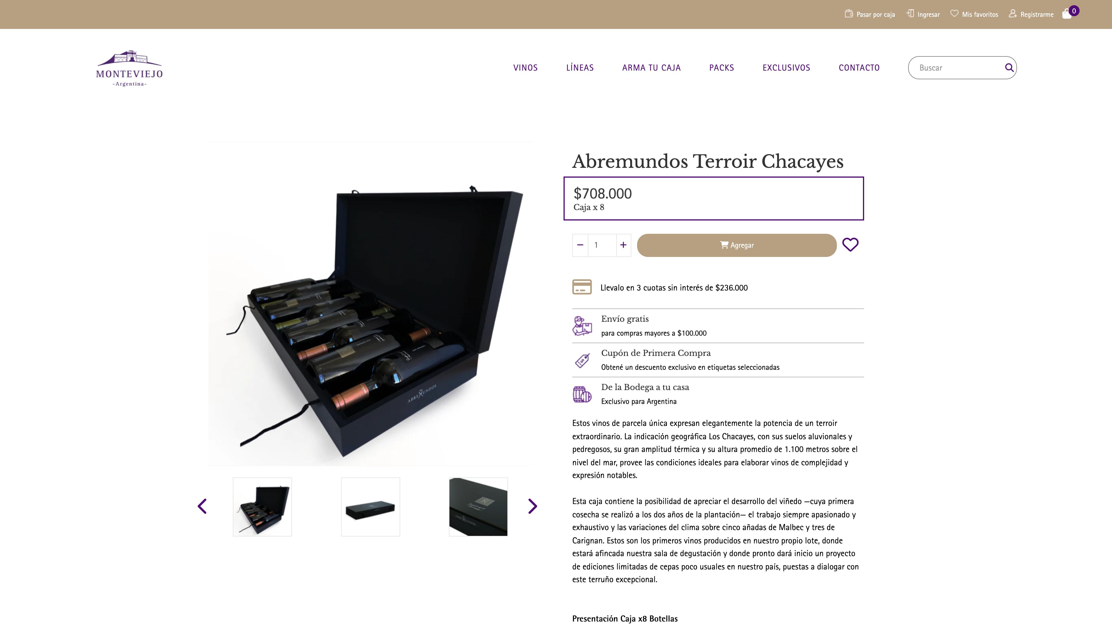 Bodega Monte Viejo screenshot 2