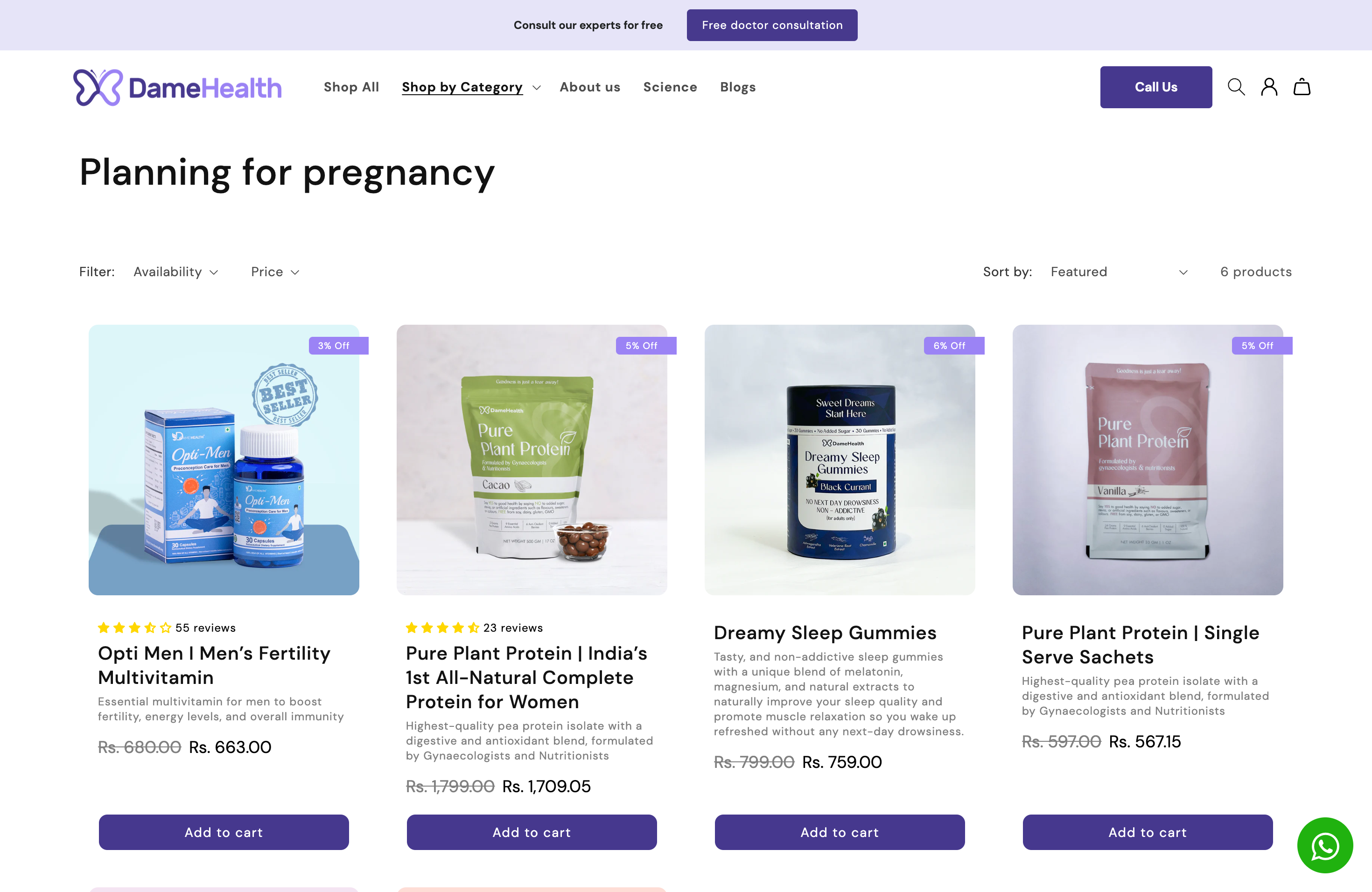 DameHealth screenshot 2