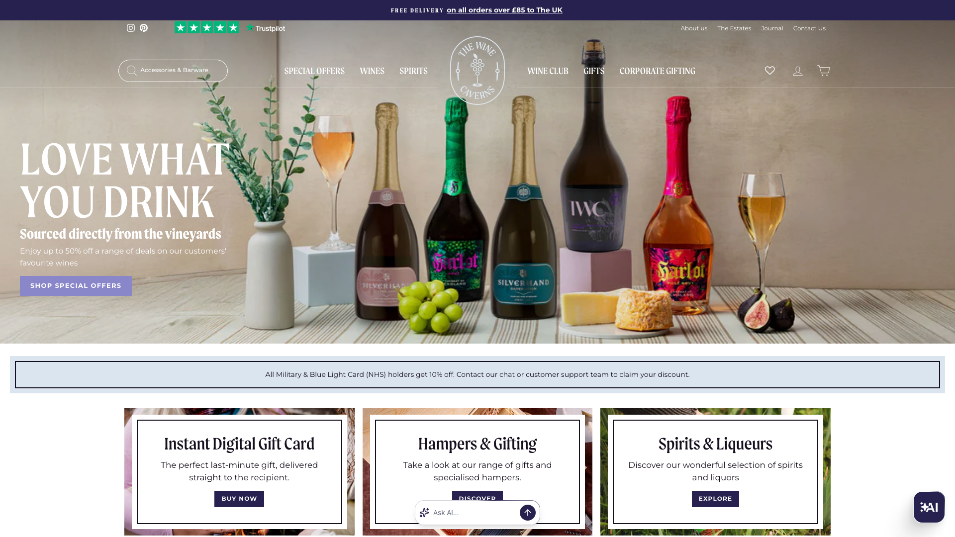 The Wine Caverns