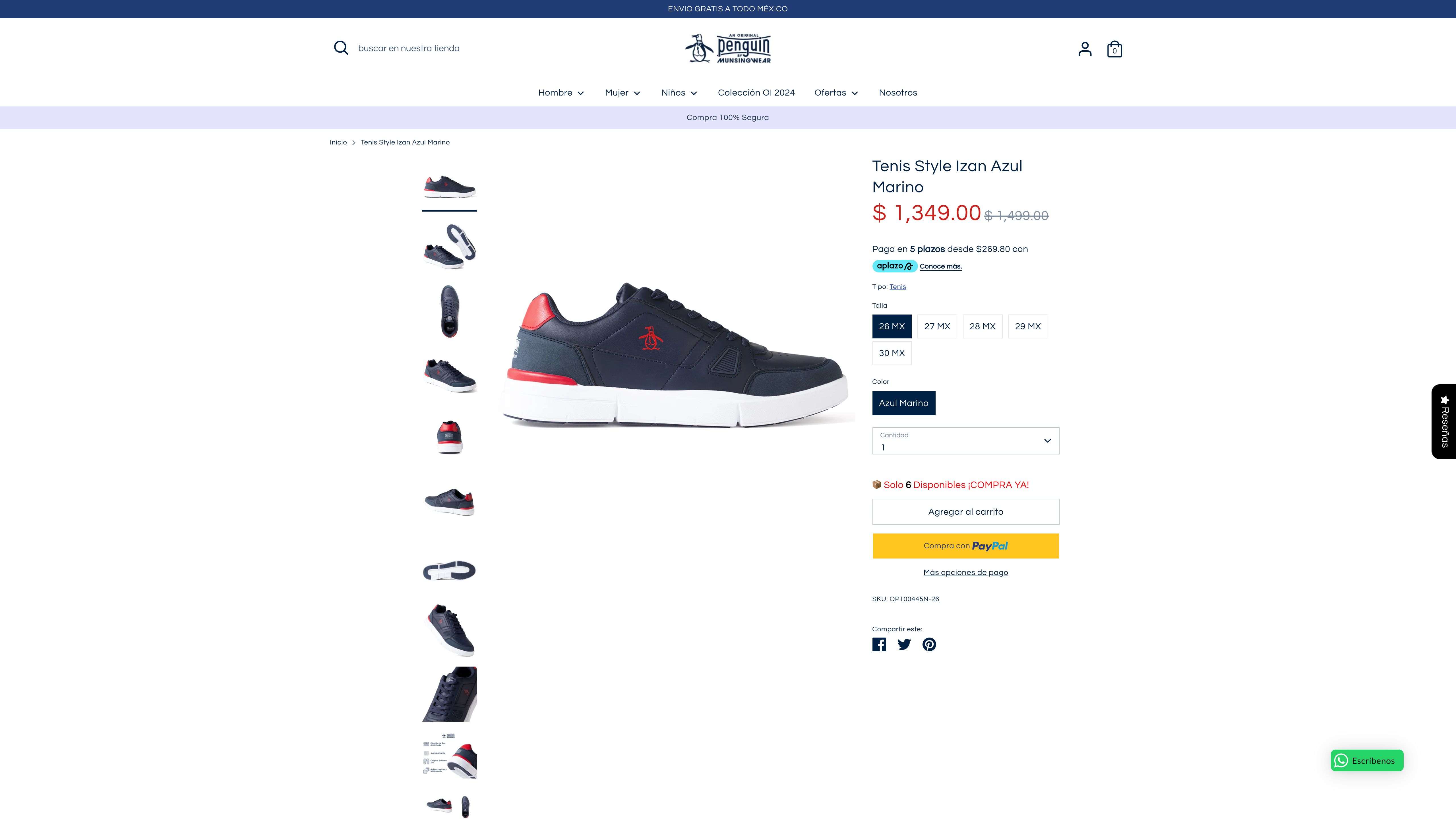 Original Penguin screenshot 2