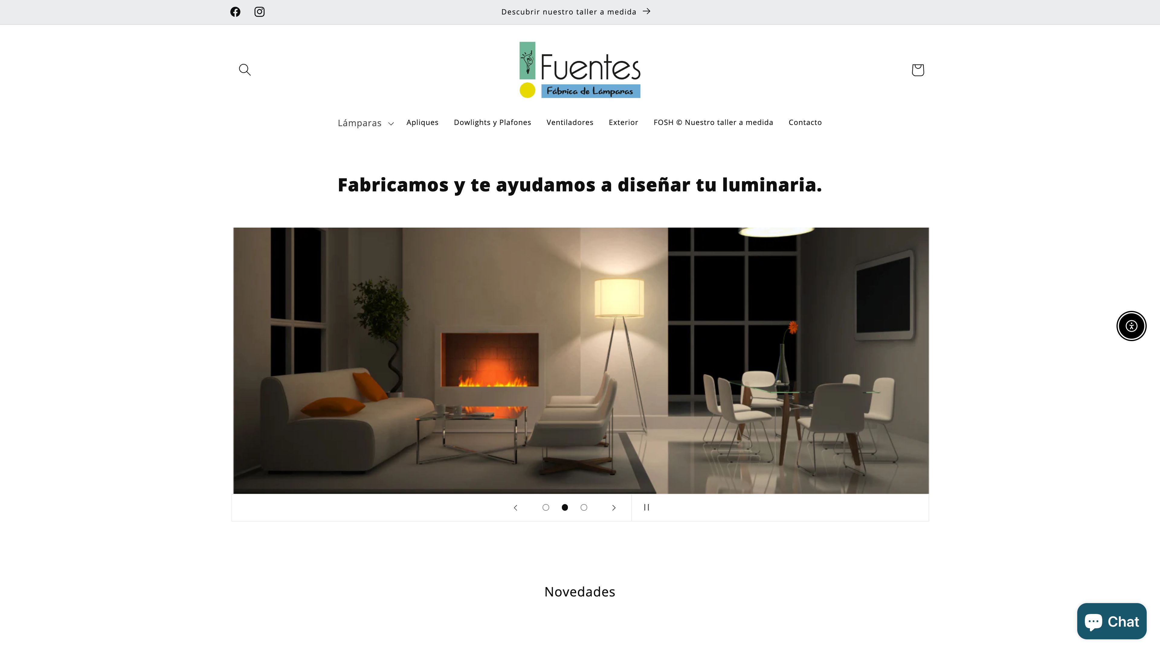 FUENTES ILUMINACIÓN screenshot 5