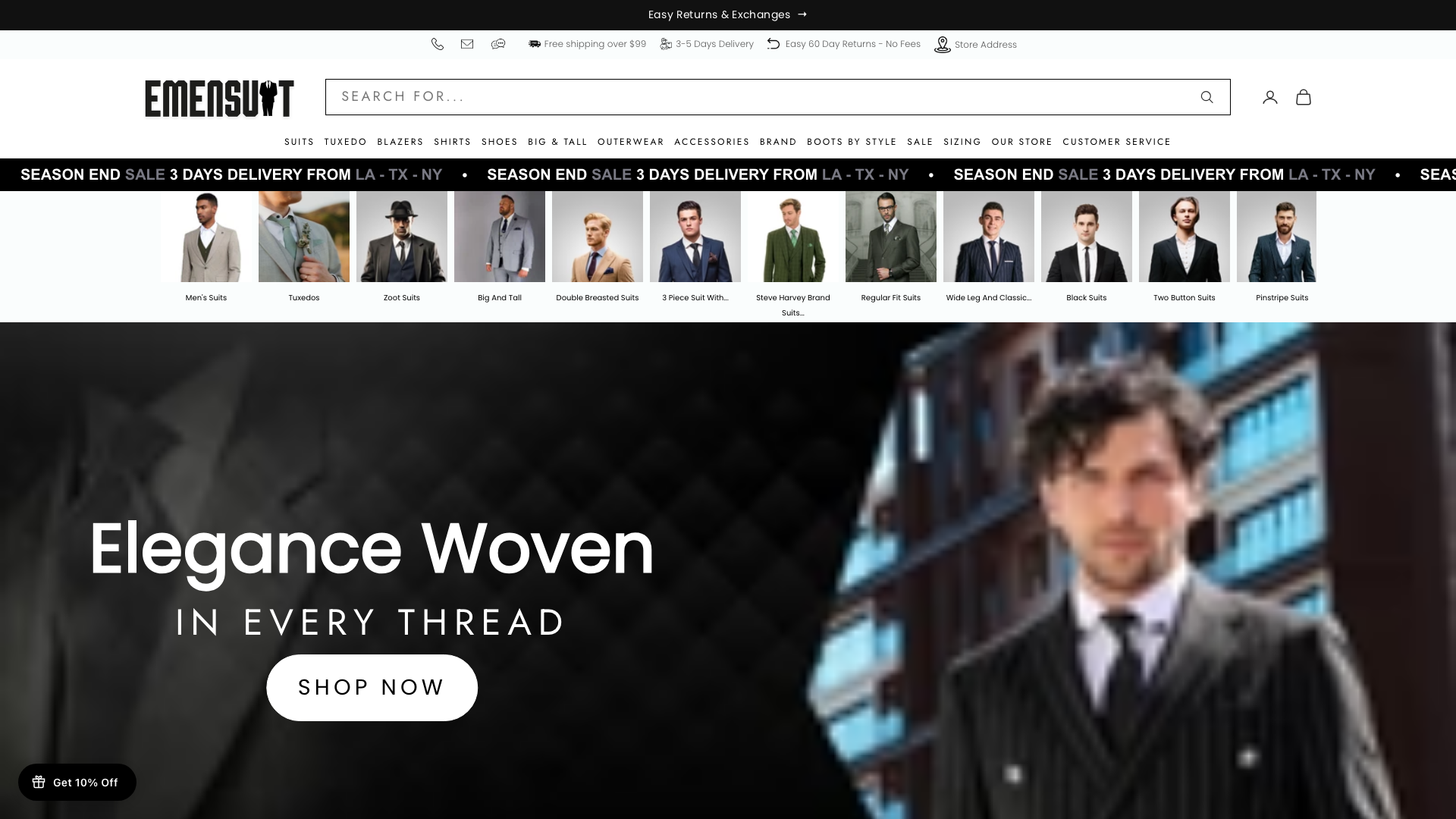 Emensuits - Men's Clothing Brand