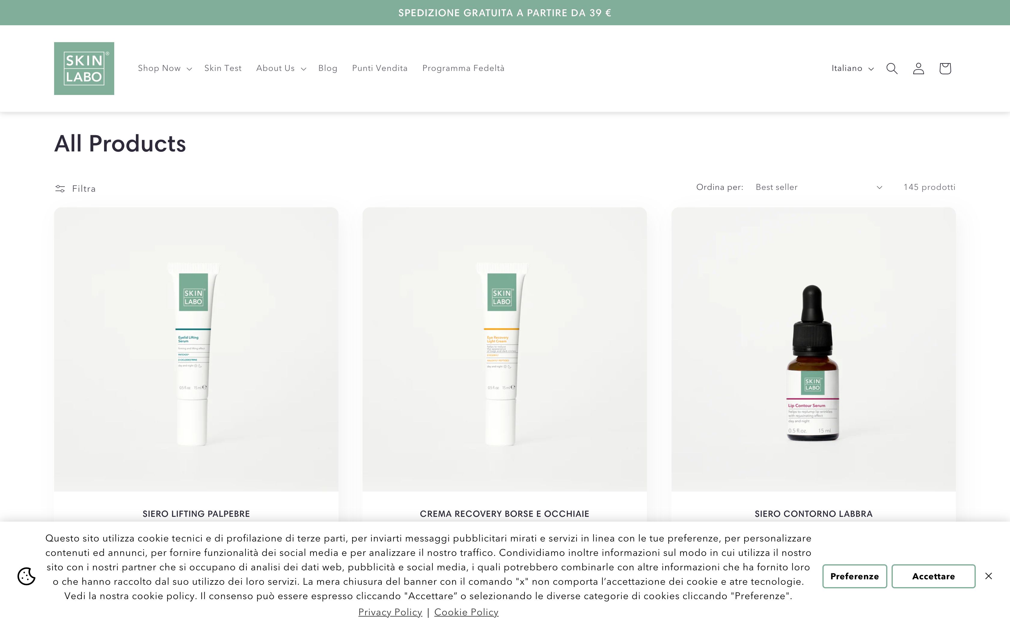 Skinlabo screenshot