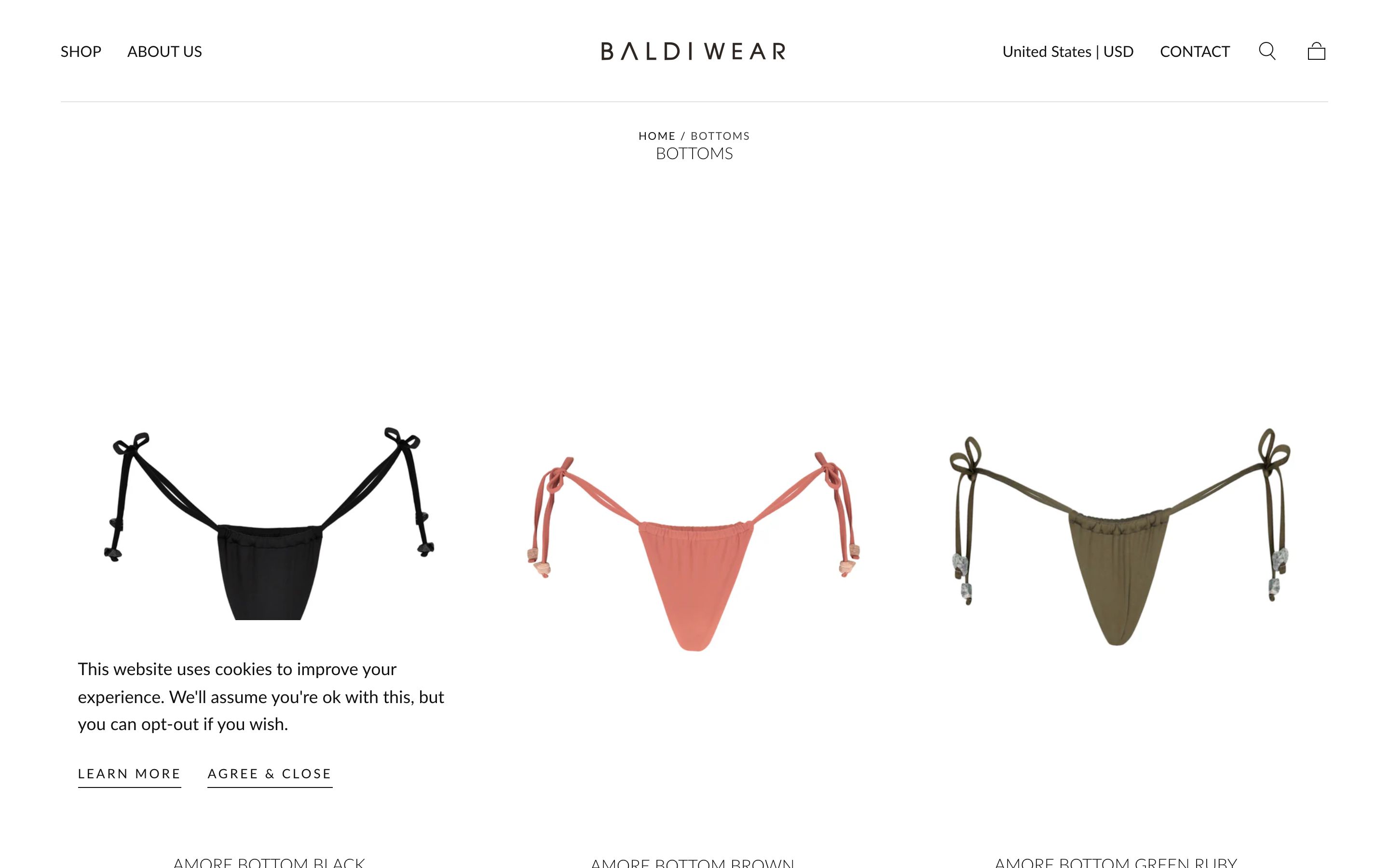 Vestidos de baño screenshot 3