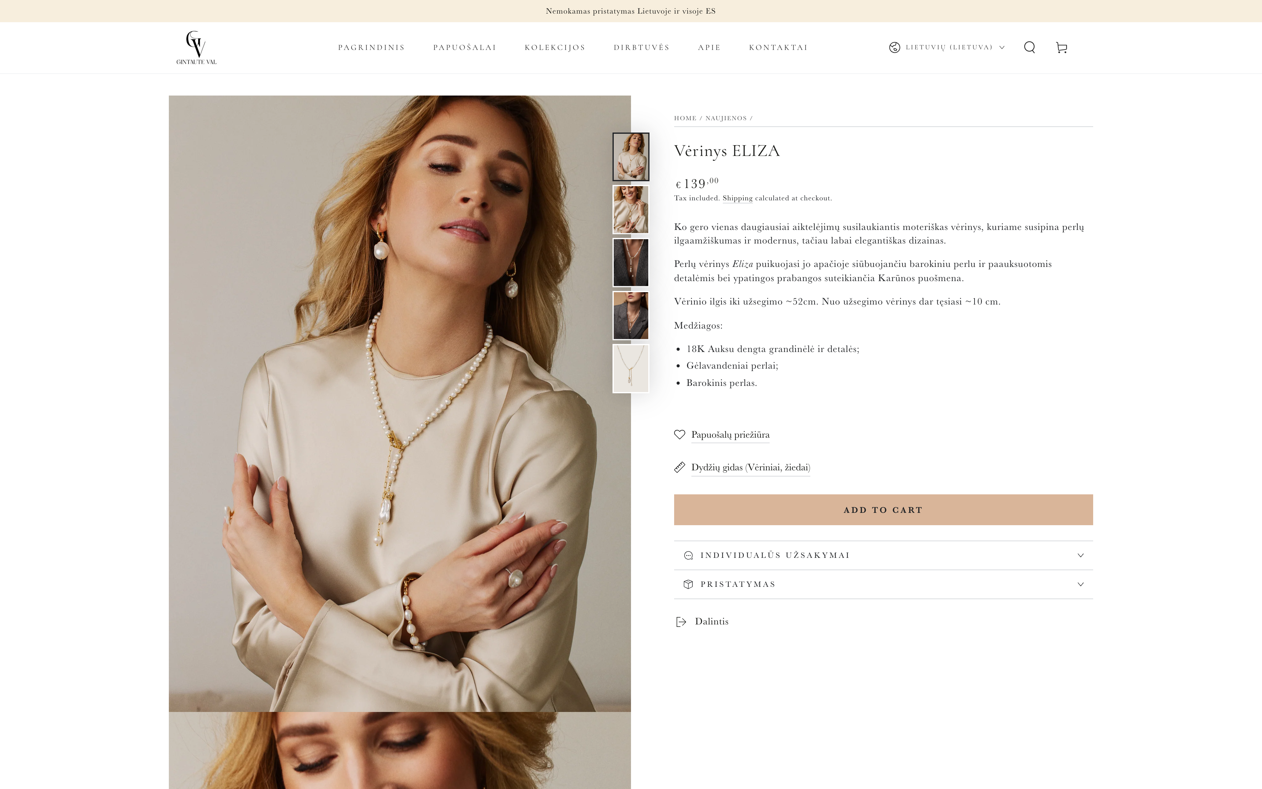 Gintautė Val Jewelry screenshot 3