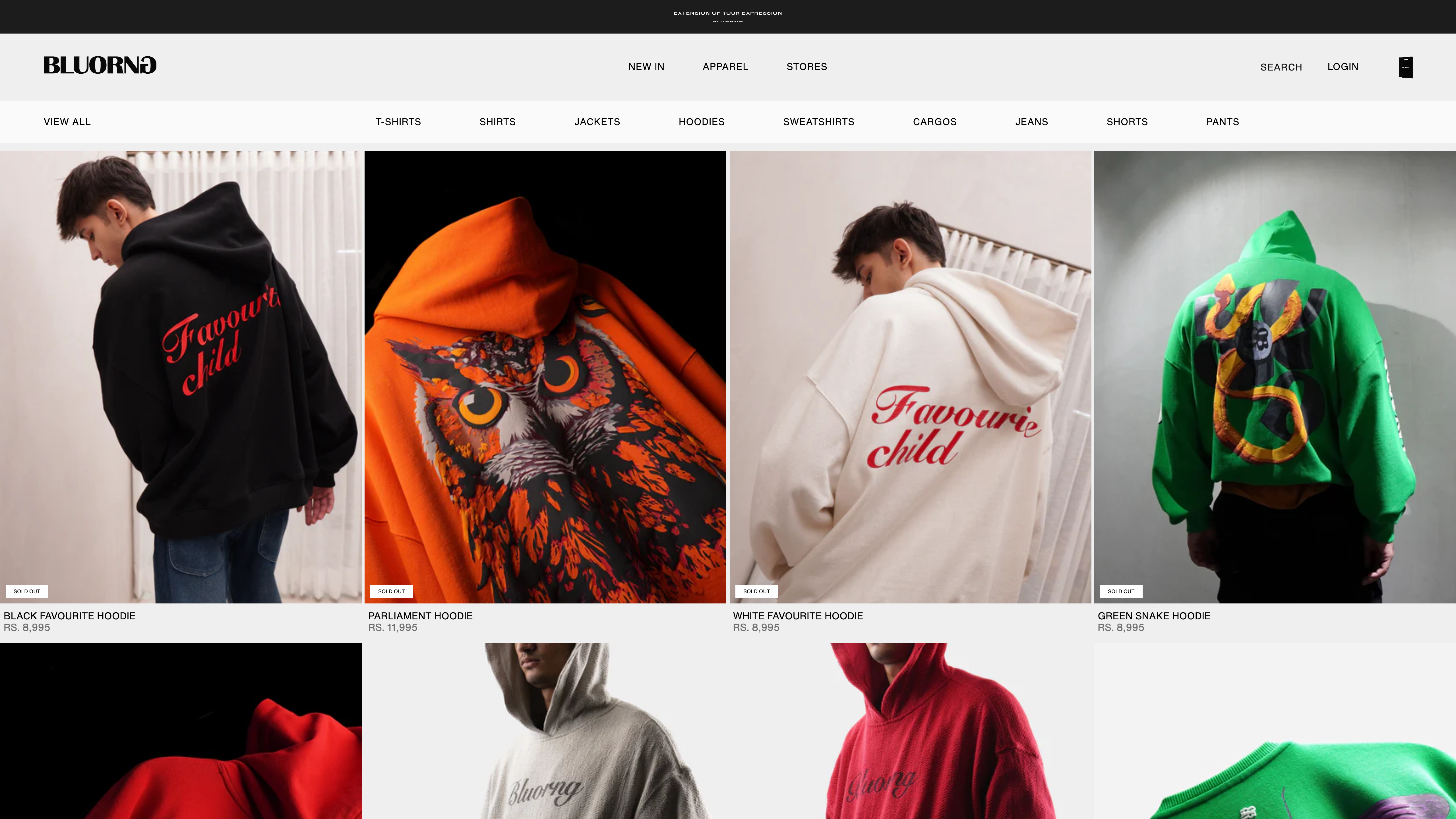 BLUORNG - STREETWEAR BRAND screenshot 2