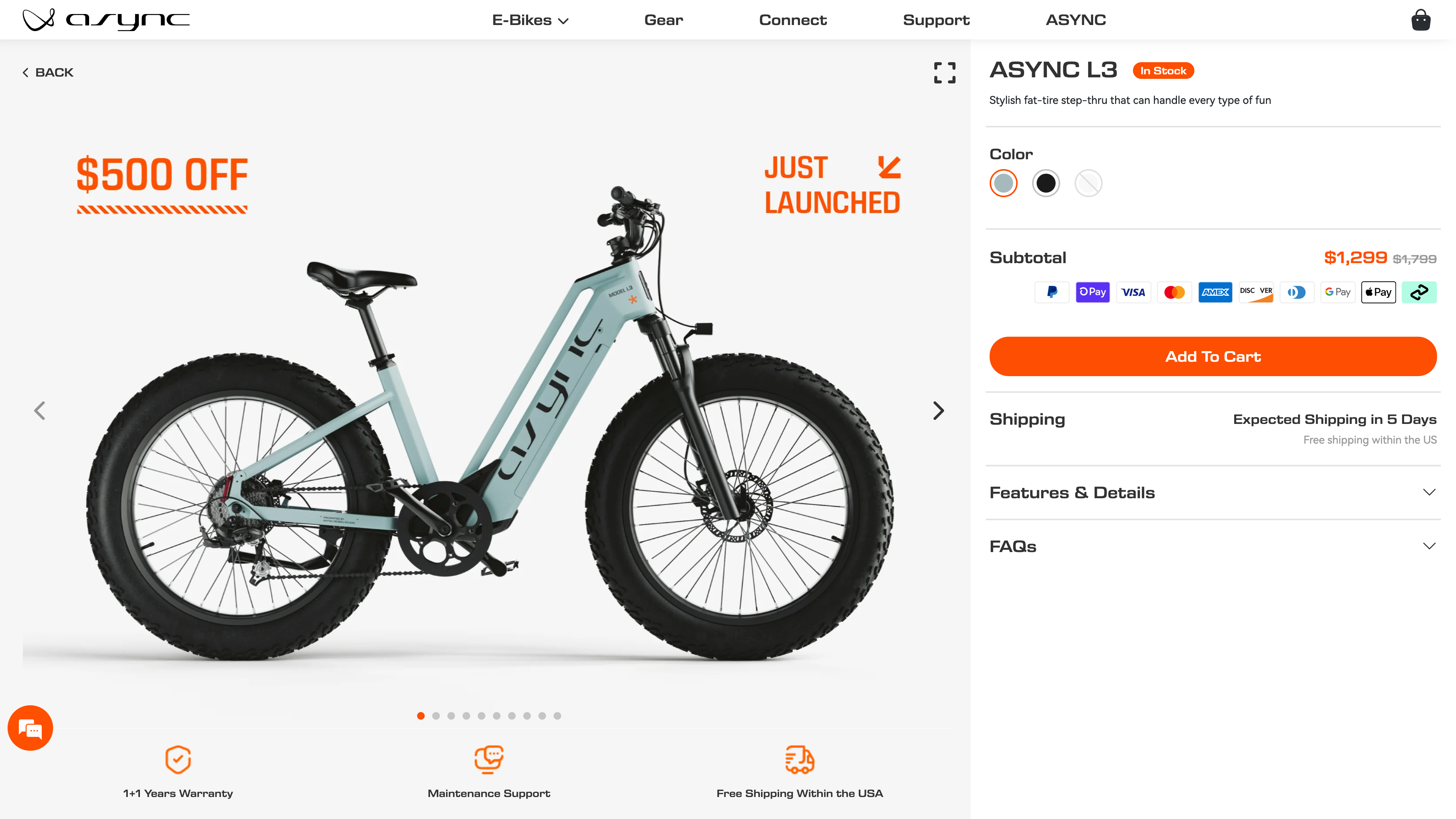 AsyncBike – Electric Bikes screenshot 4