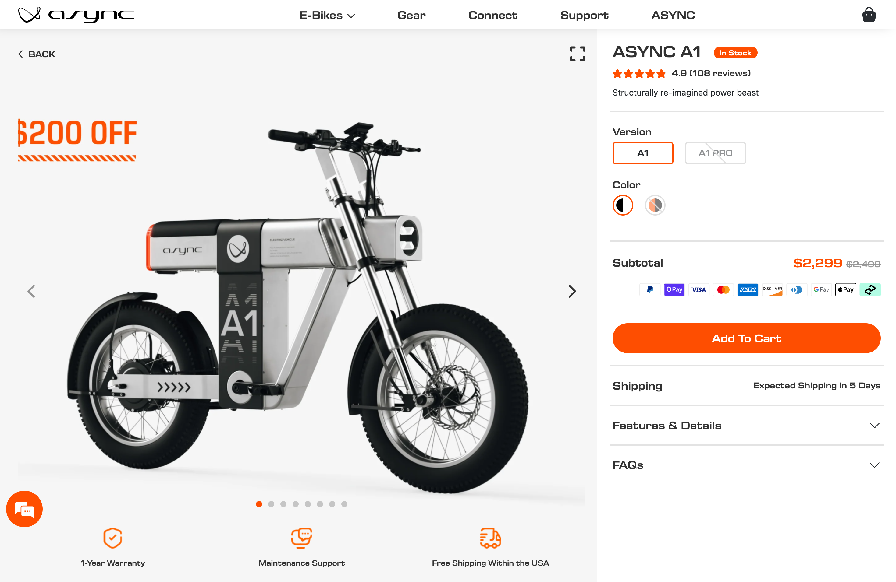 AsyncBike – Electric Bikes screenshot 3