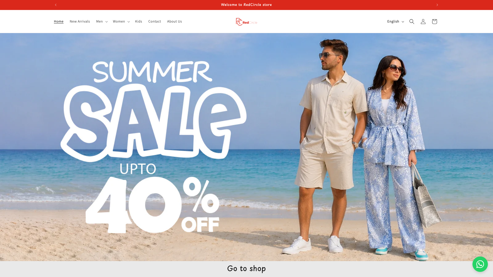 Red Circle — Fashion E-Commerce Revamp