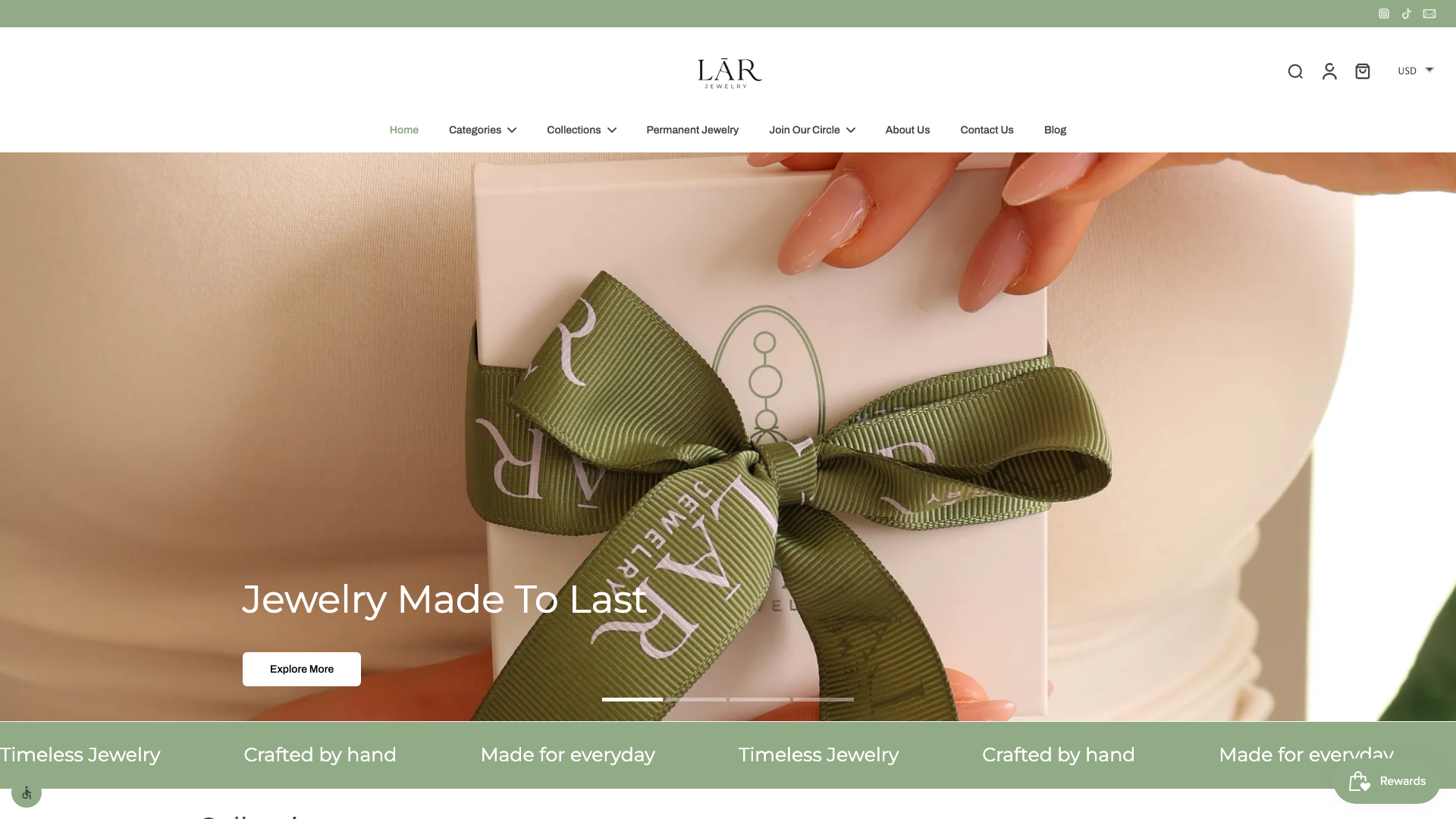 Lar Jewelry | Handmade Jewelry screenshot