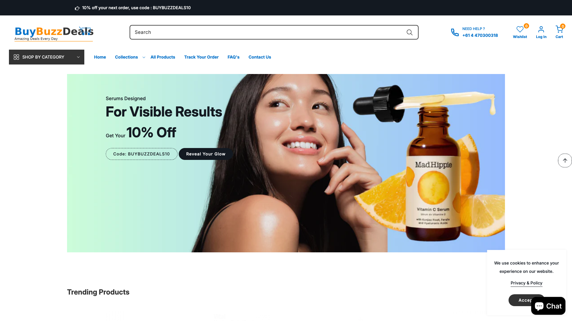 Buy Buzz Deals - Enterprise Store with Amazon and Etsy Shop screenshot