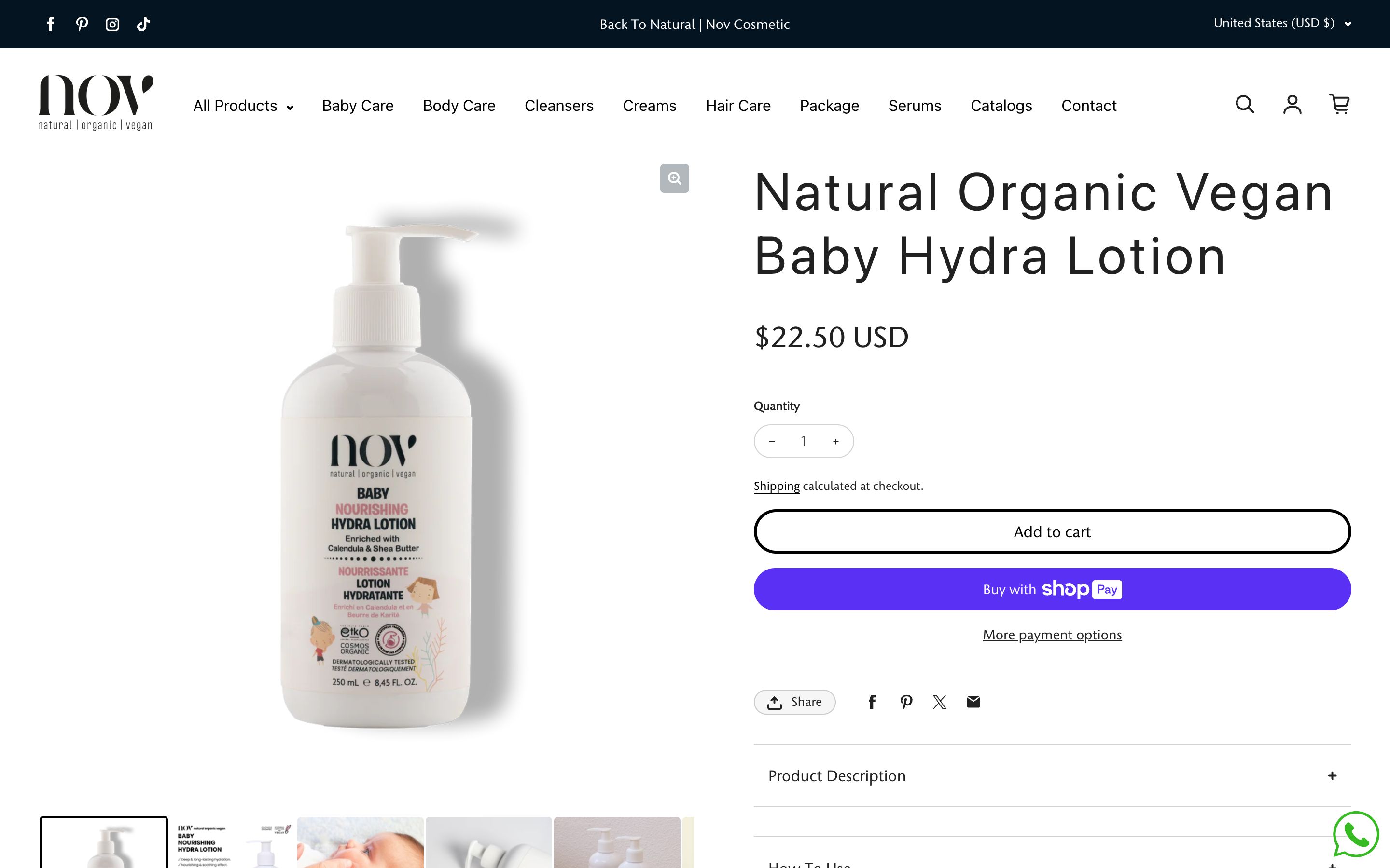 Nov Cosmetic - Canada screenshot 2
