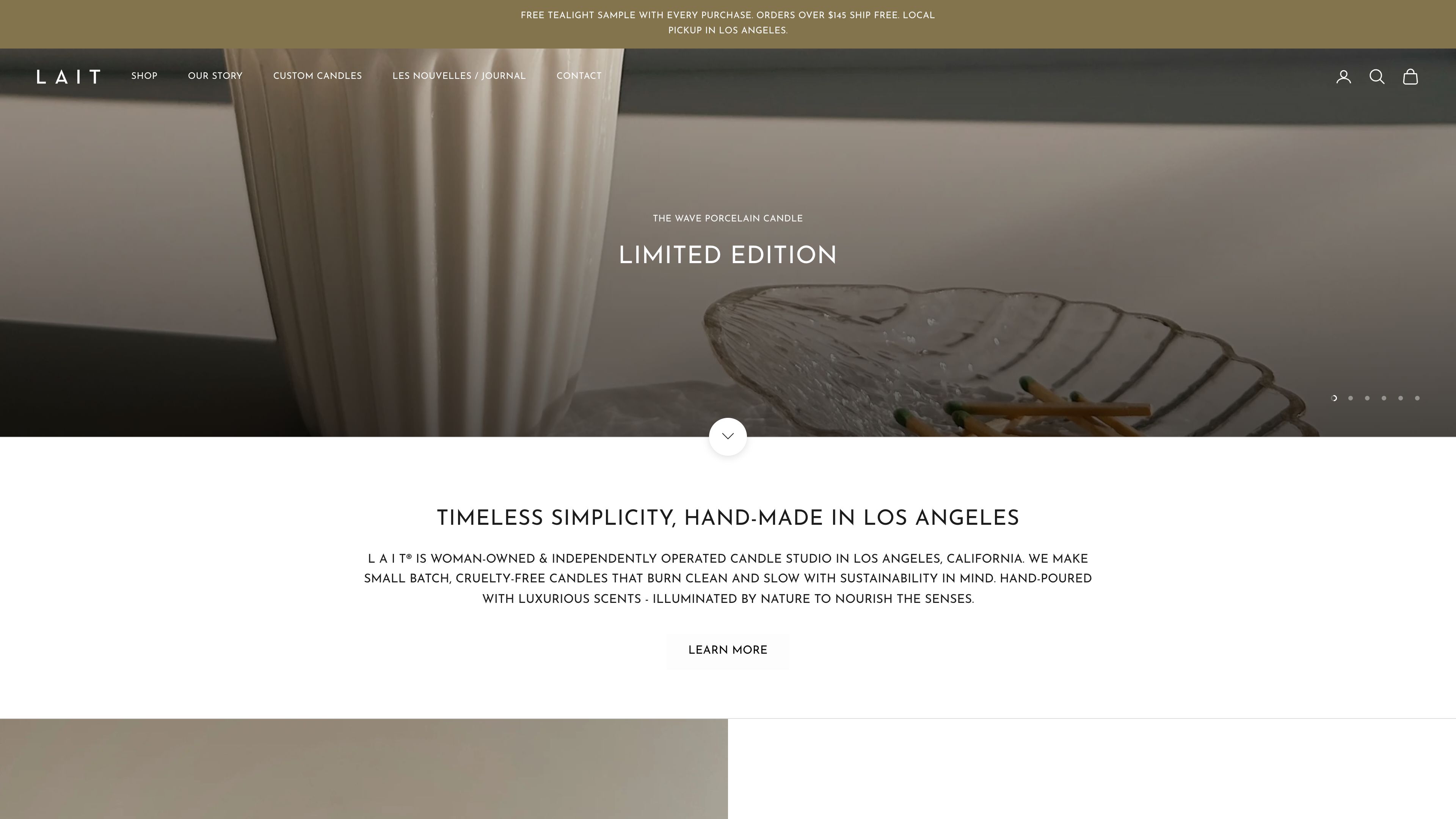 SHOP LAIT screenshot