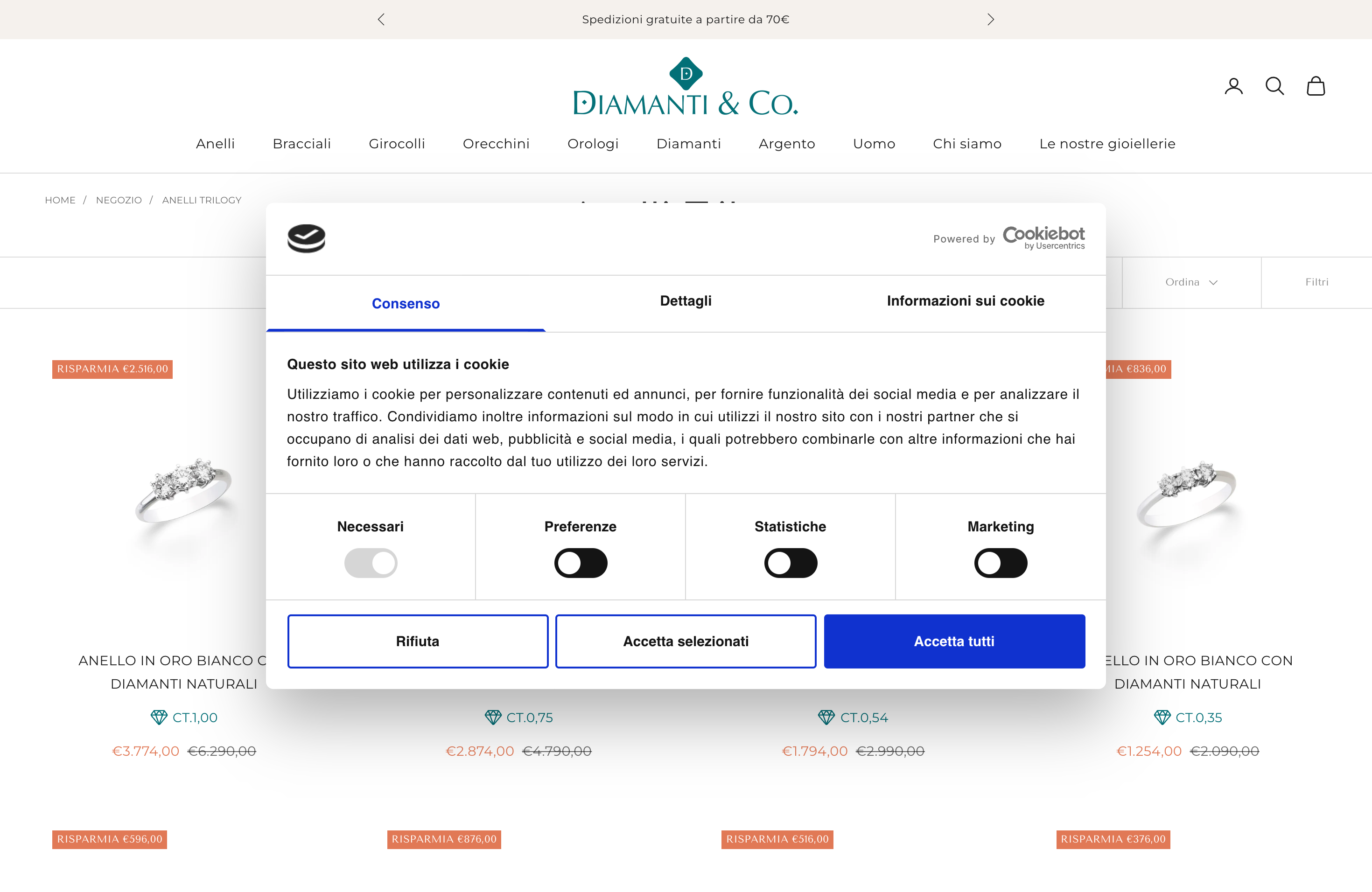 Esperienze di Lusso online screenshot 2