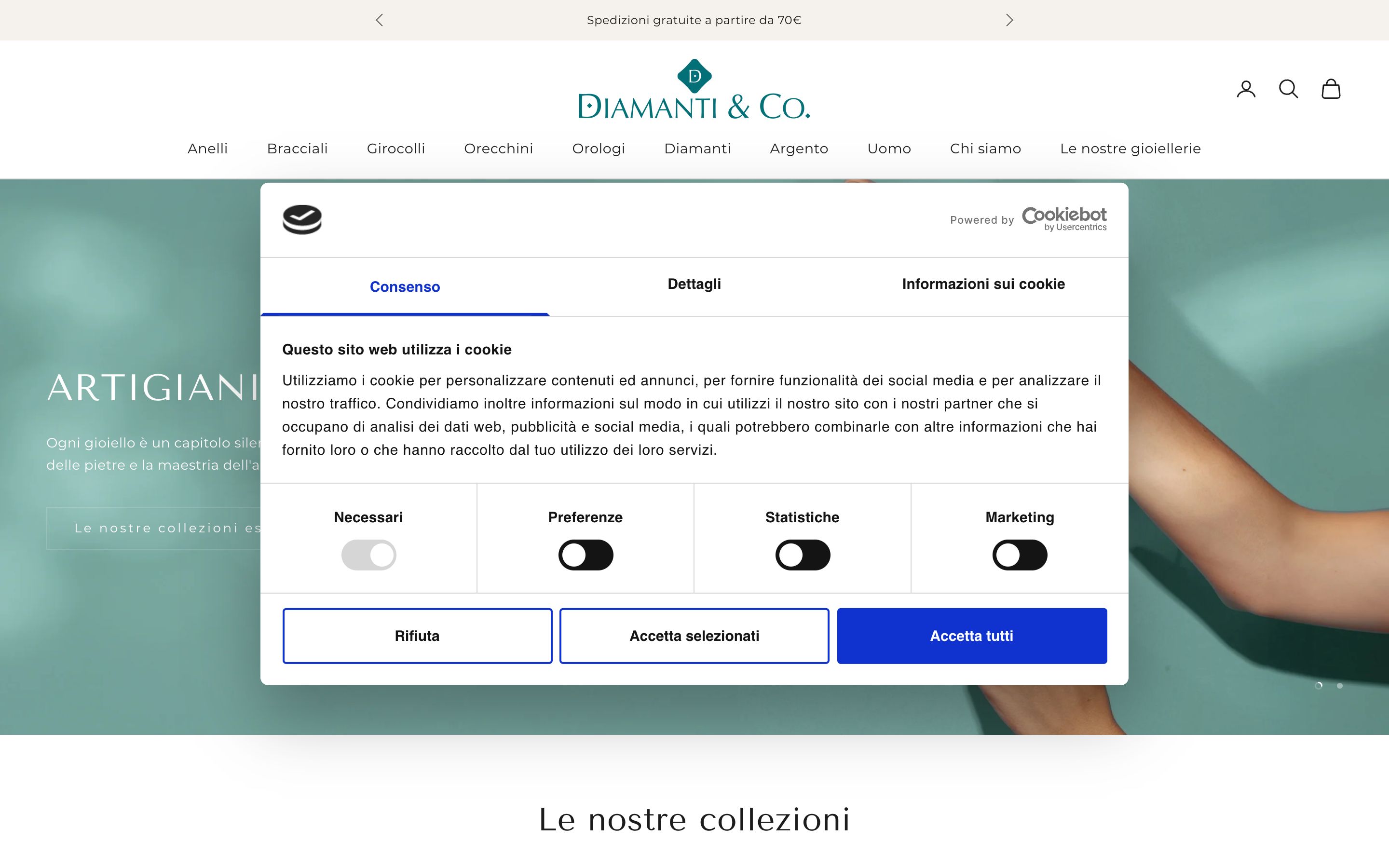 Esperienze di Lusso online screenshot 5