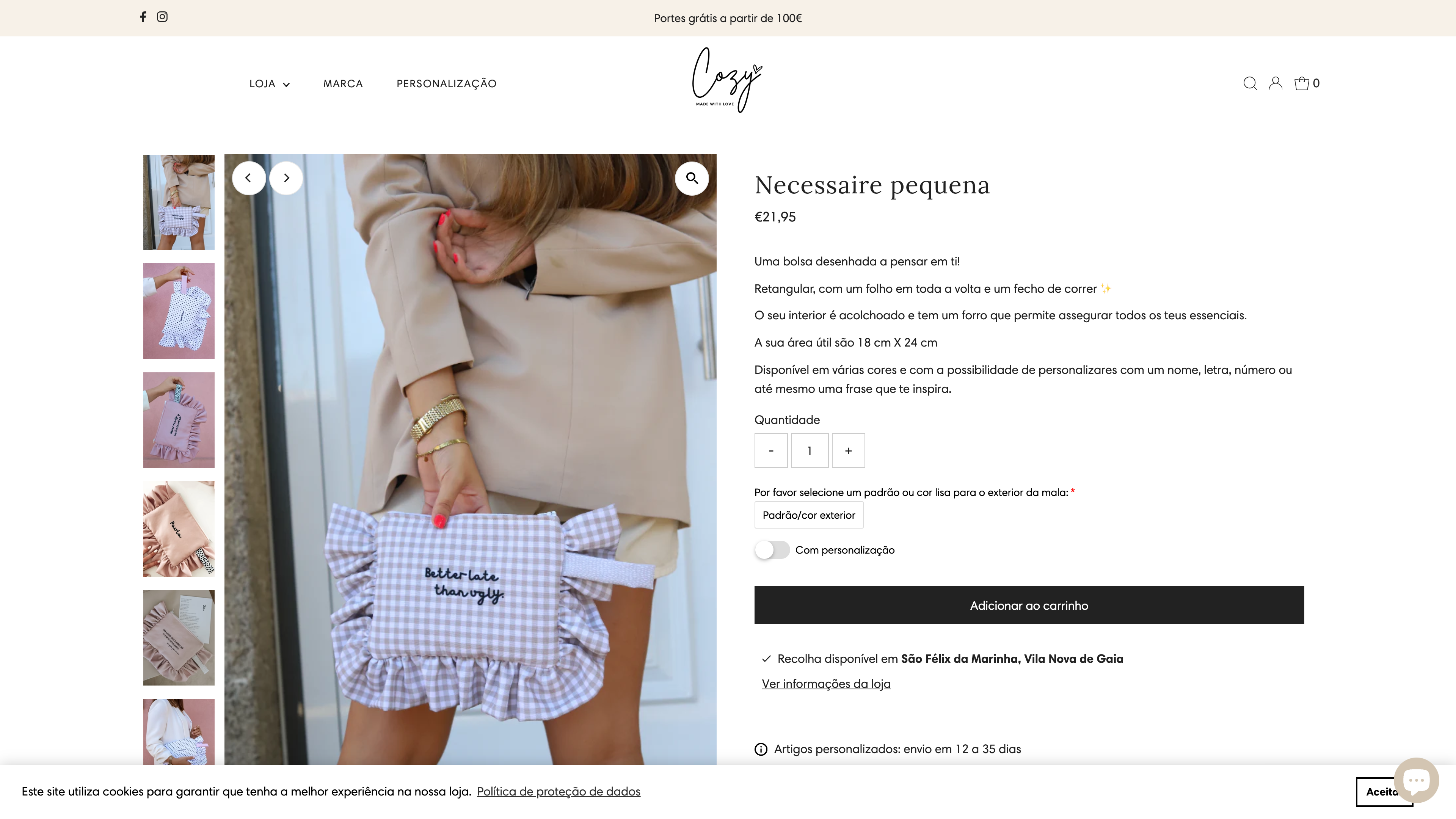 COZY | PERSONALIZED PRODUCTS screenshot 3