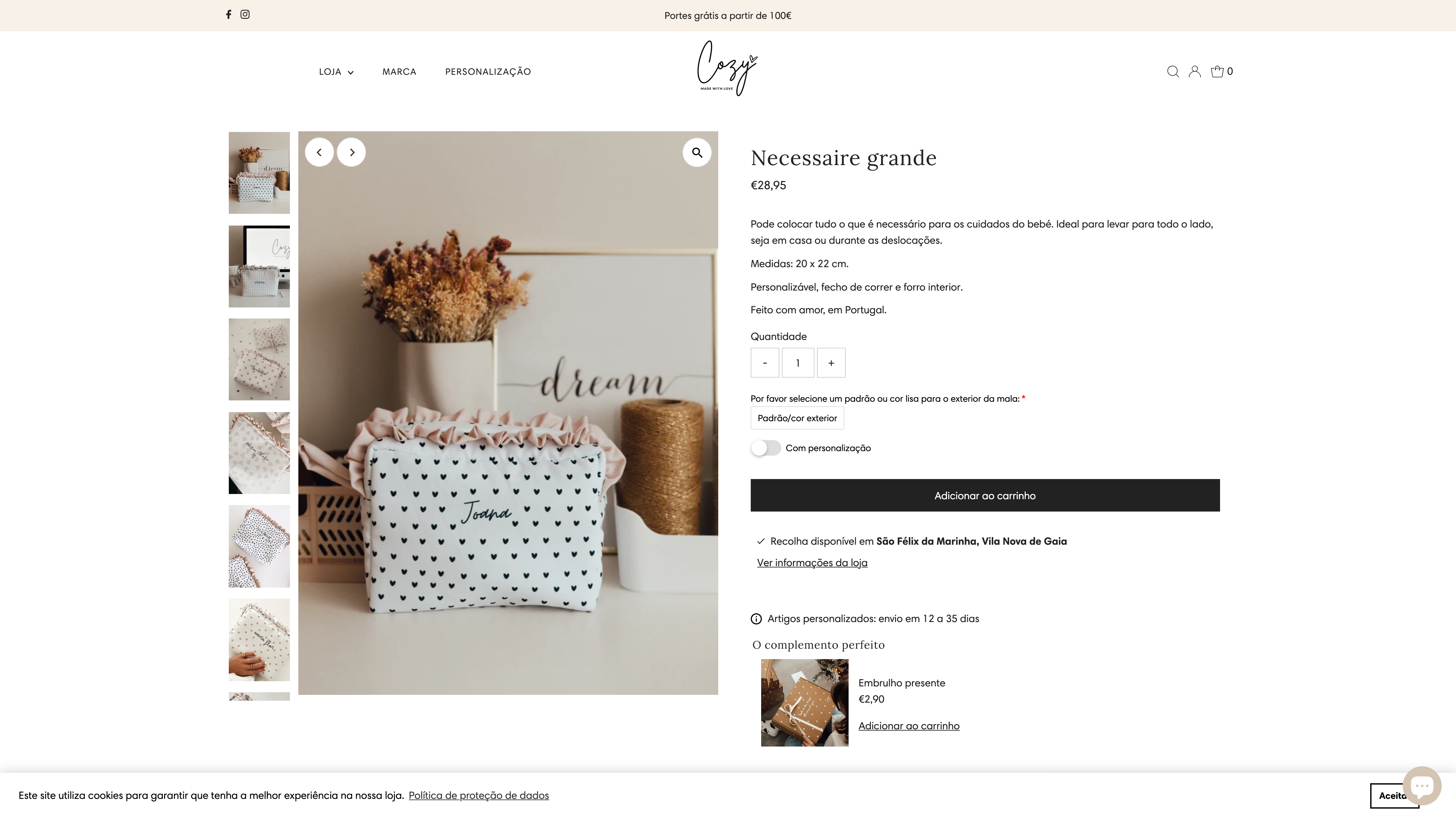 COZY | PERSONALIZED PRODUCTS screenshot 2