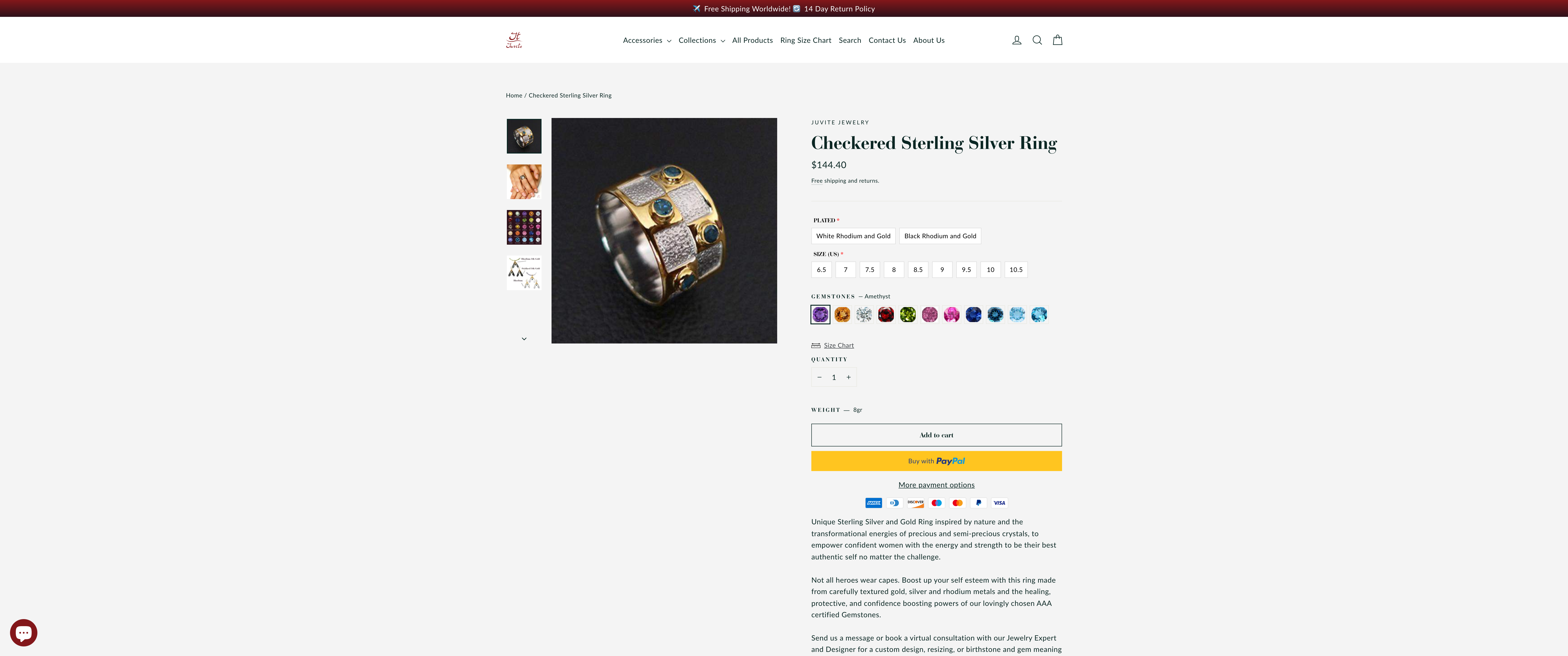 Complete shop and design nature inspired jewelry  screenshot 3