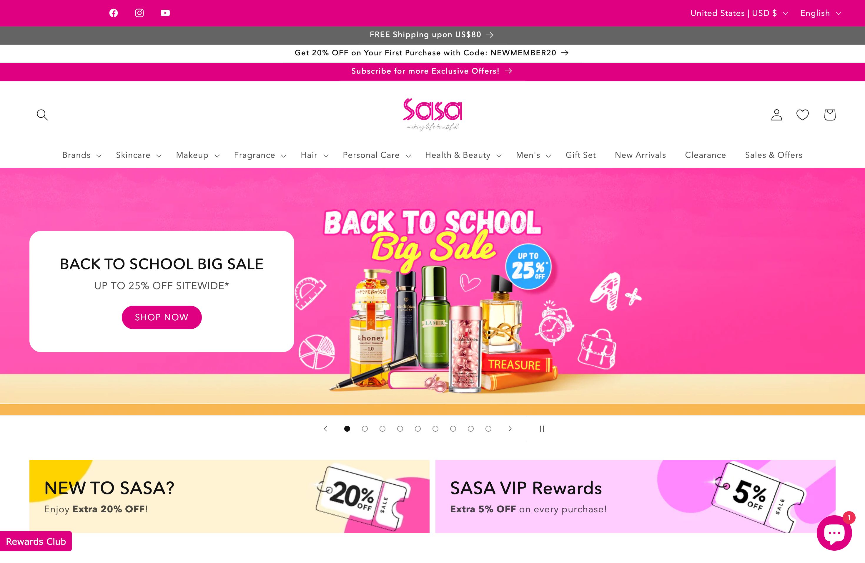 Global Expansion of Sasa.com: Leveraging Shopify Plus for International Sales