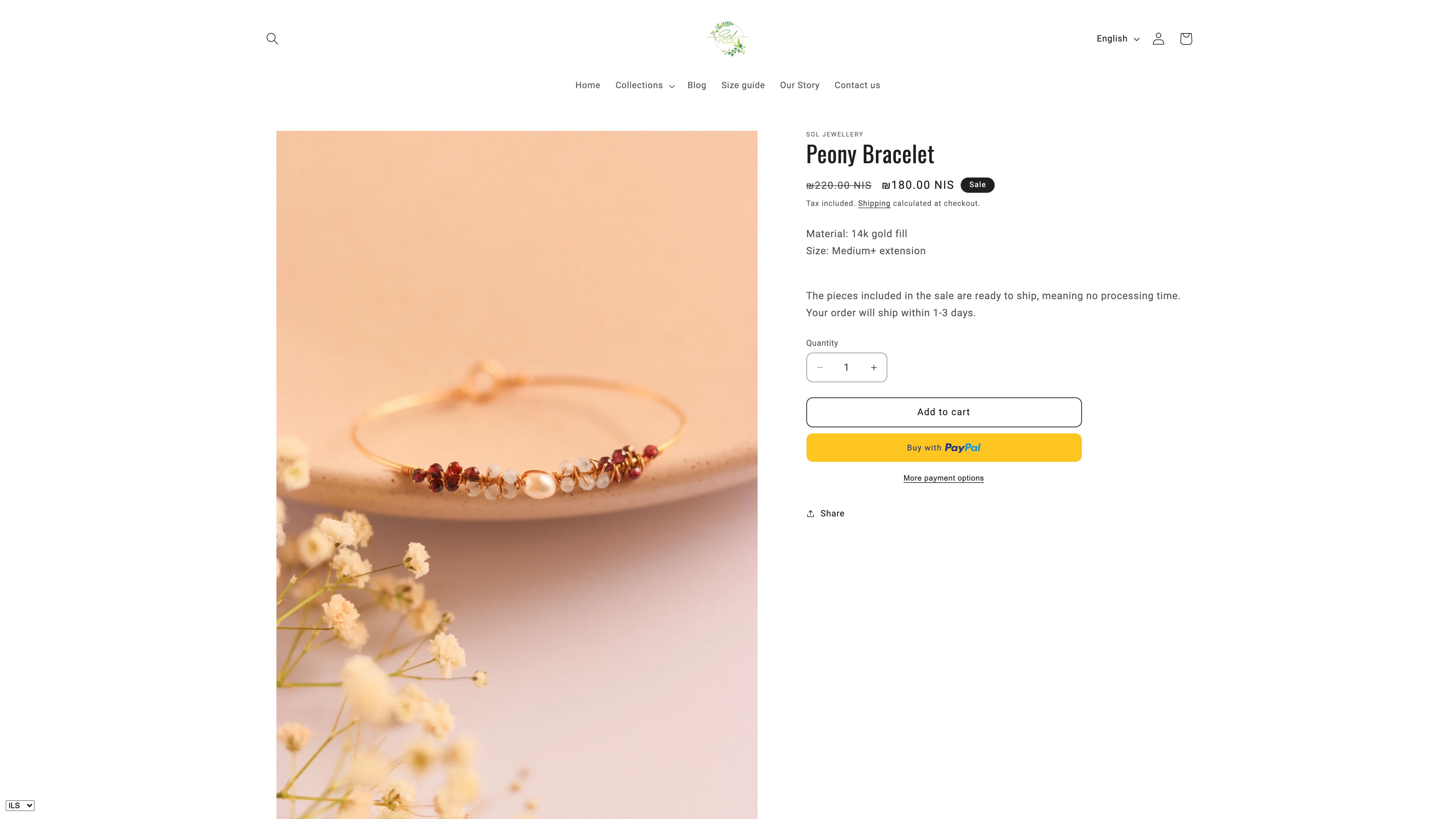 Sol Jewellery | Handmade Jewelry screenshot