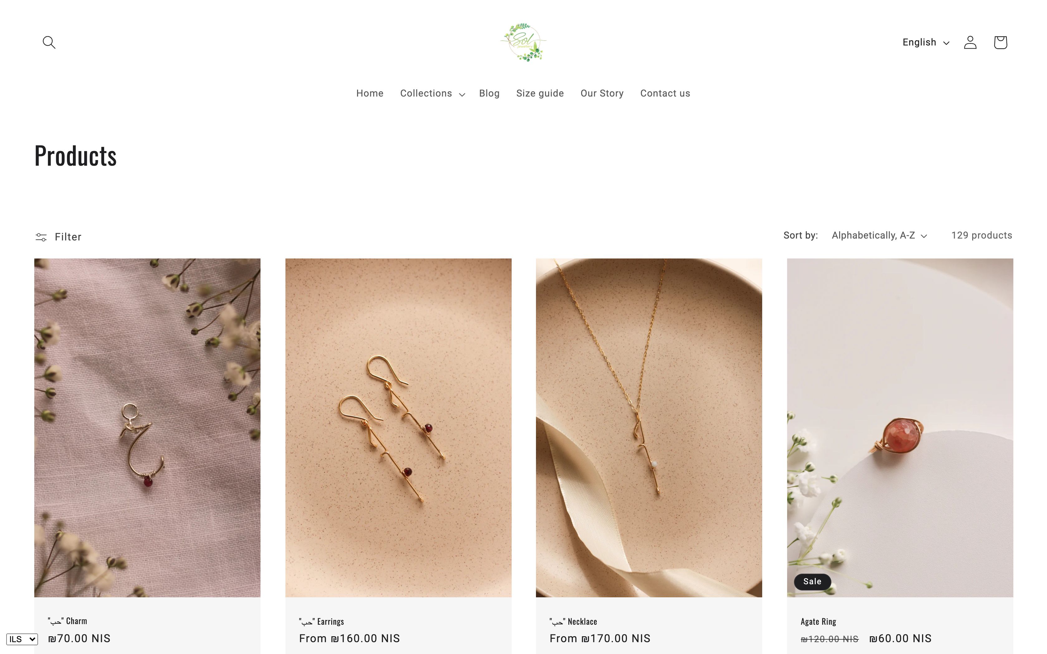 Sol Jewellery | Handmade Jewelry screenshot 4