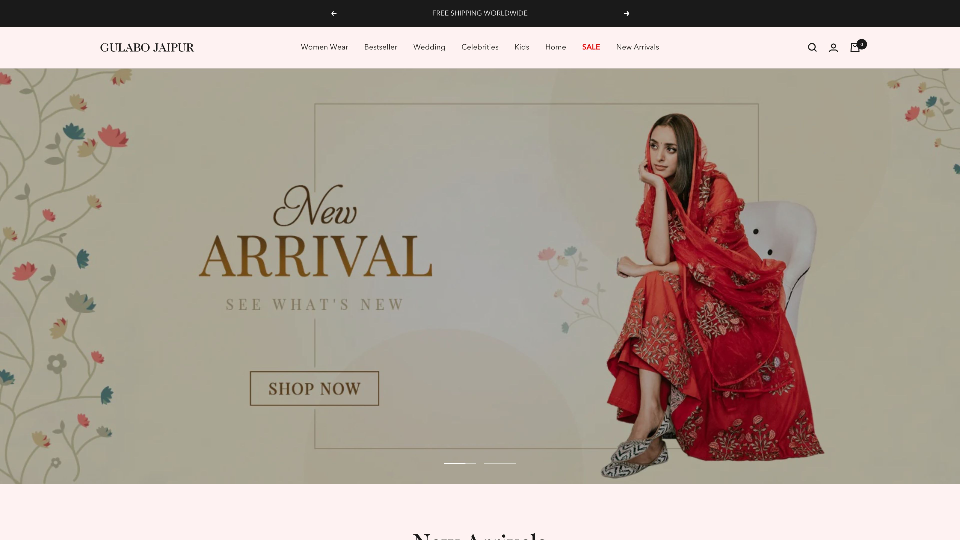 Gulabo Jaipur - An Ethnic Women Fashion Wear Brand screenshot 4