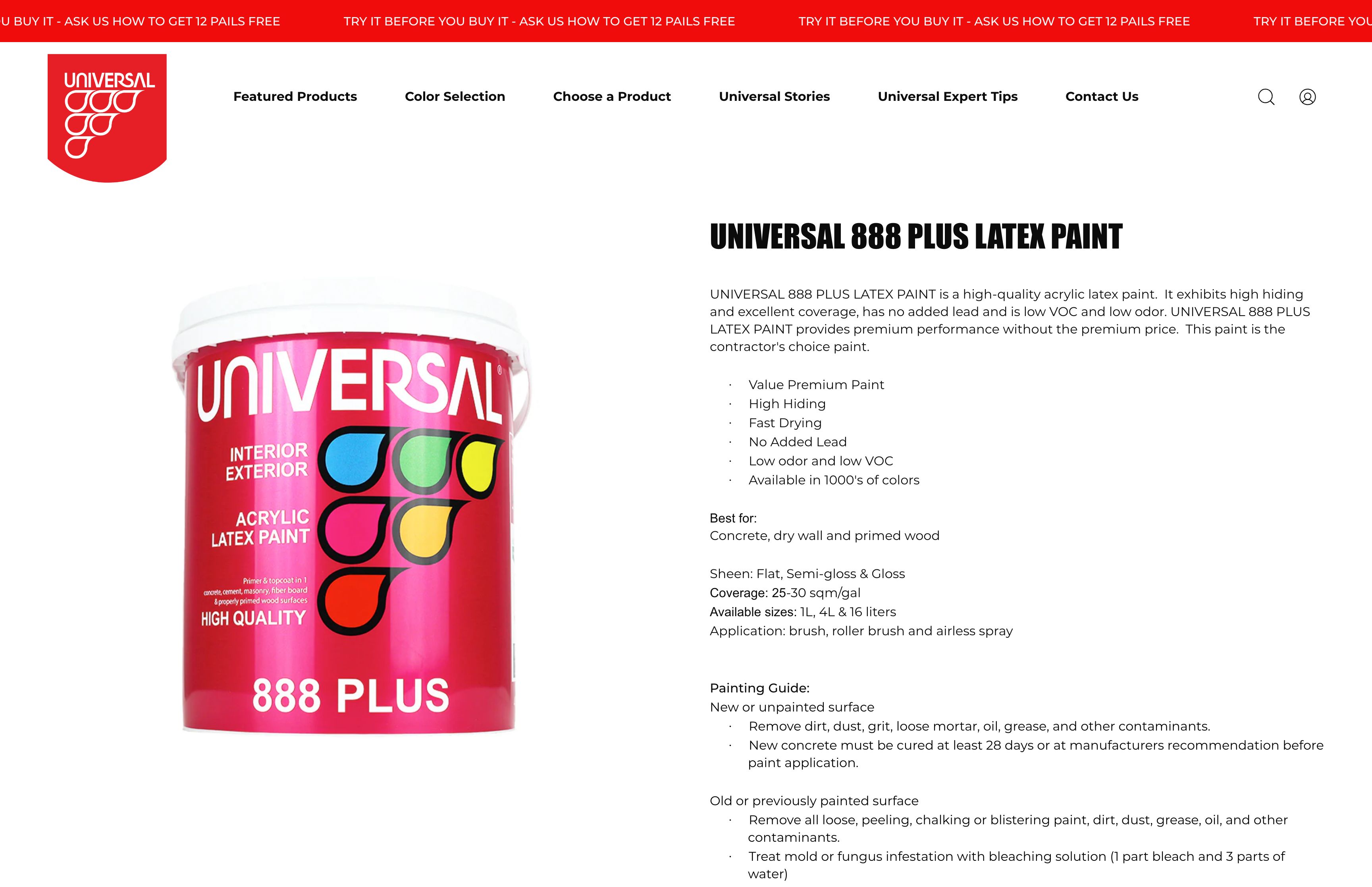 Universal Paint: Colorful Solutions for B2B & B2C Customers screenshot 6